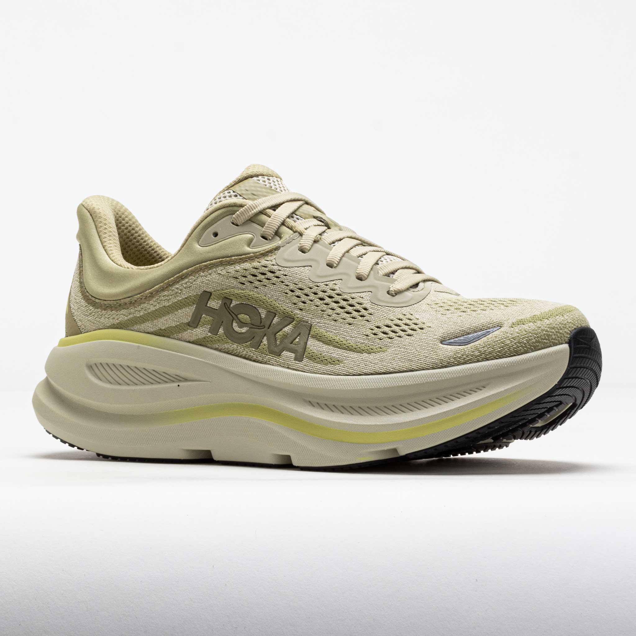 HOKA Bondi 9 Men's Grassland/Oyster Mushroom
