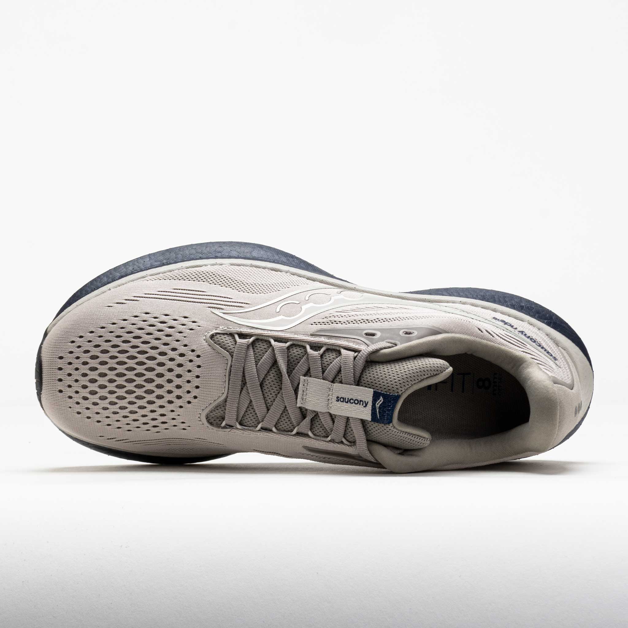 Saucony Ride 18 Men's Dove/Navy – Holabird Sports