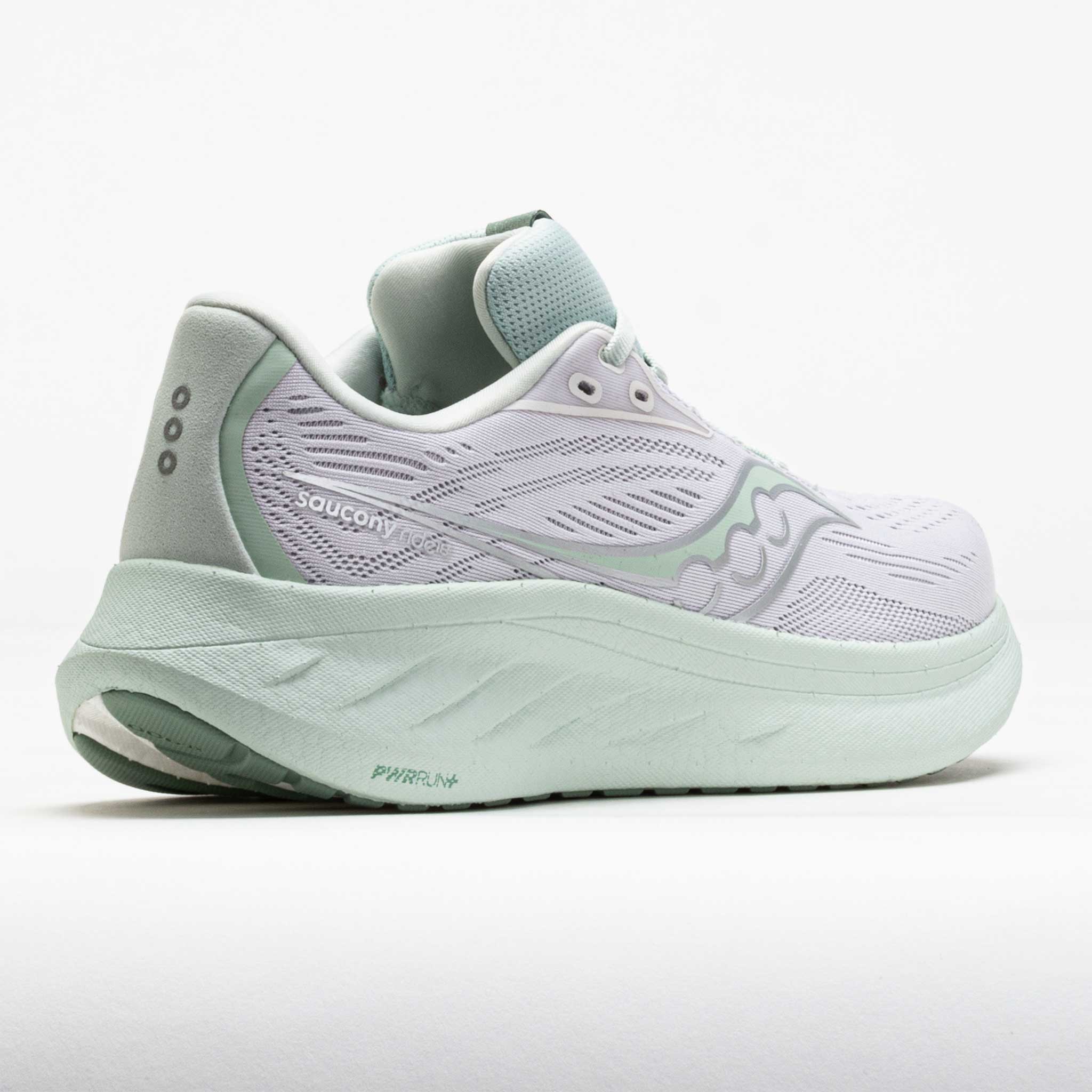 Saucony Ride 18 Women's Fog/Mist – Holabird Sports