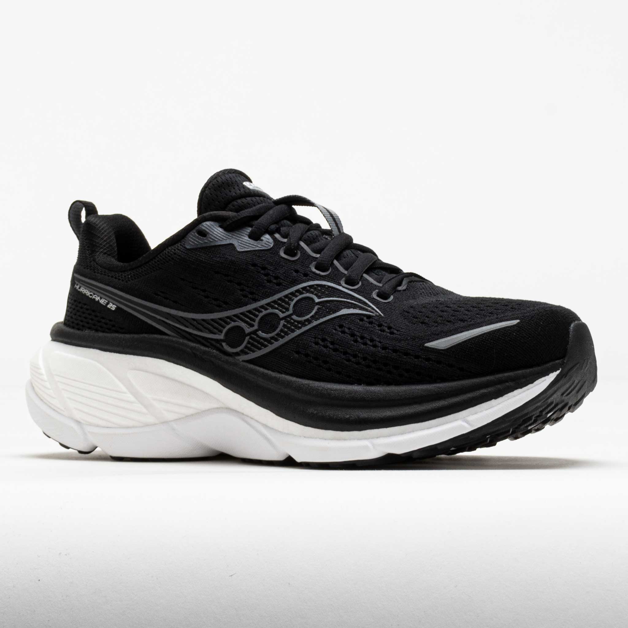 SAUCONY：HURRICANE 25（27㎝） Saucony Hurricane 25 Men's Black/White – Holabird Sports