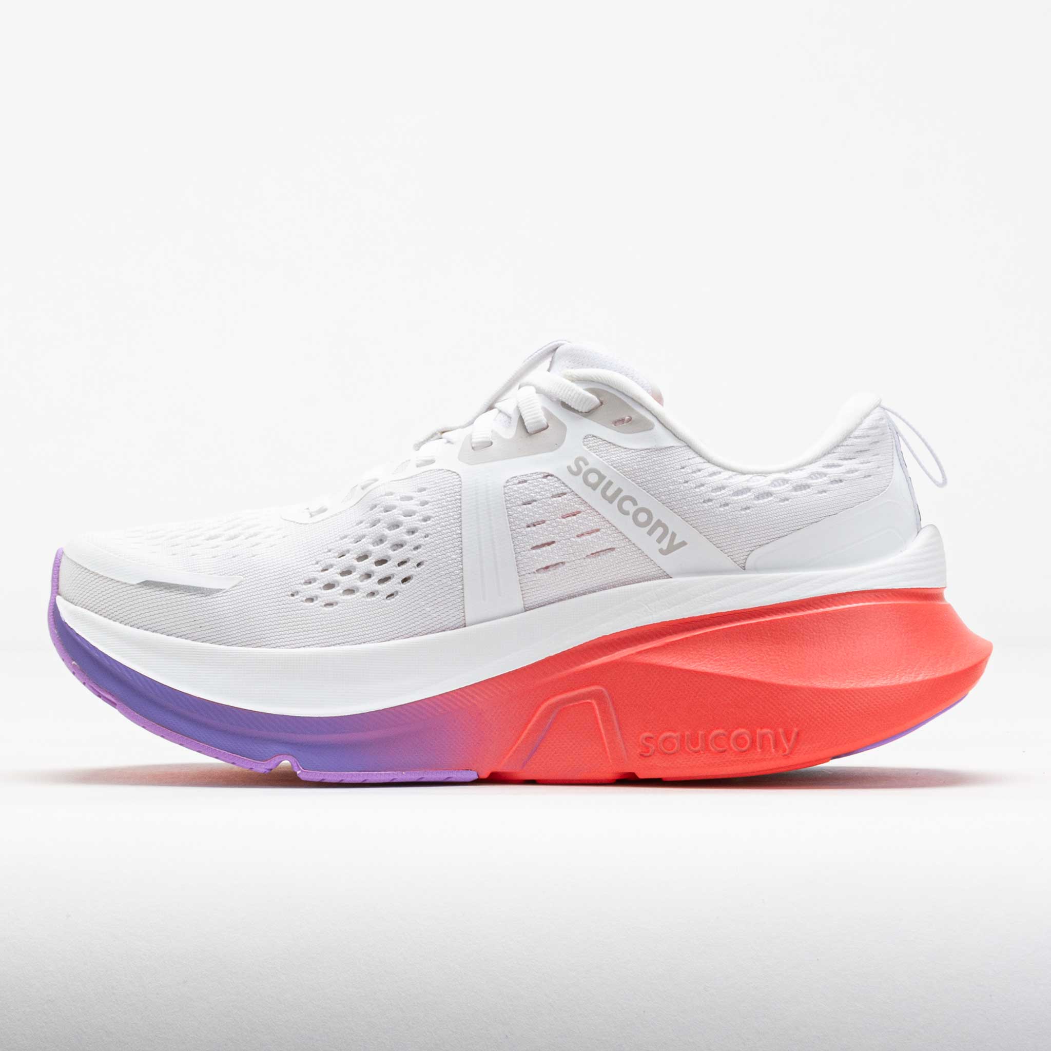 (取寄) サッカニー レディース ガイド 18 Saucony women Guide 18 White/Crocus Saucony Guide 18 Women's White/Crocus – Holabird Sports