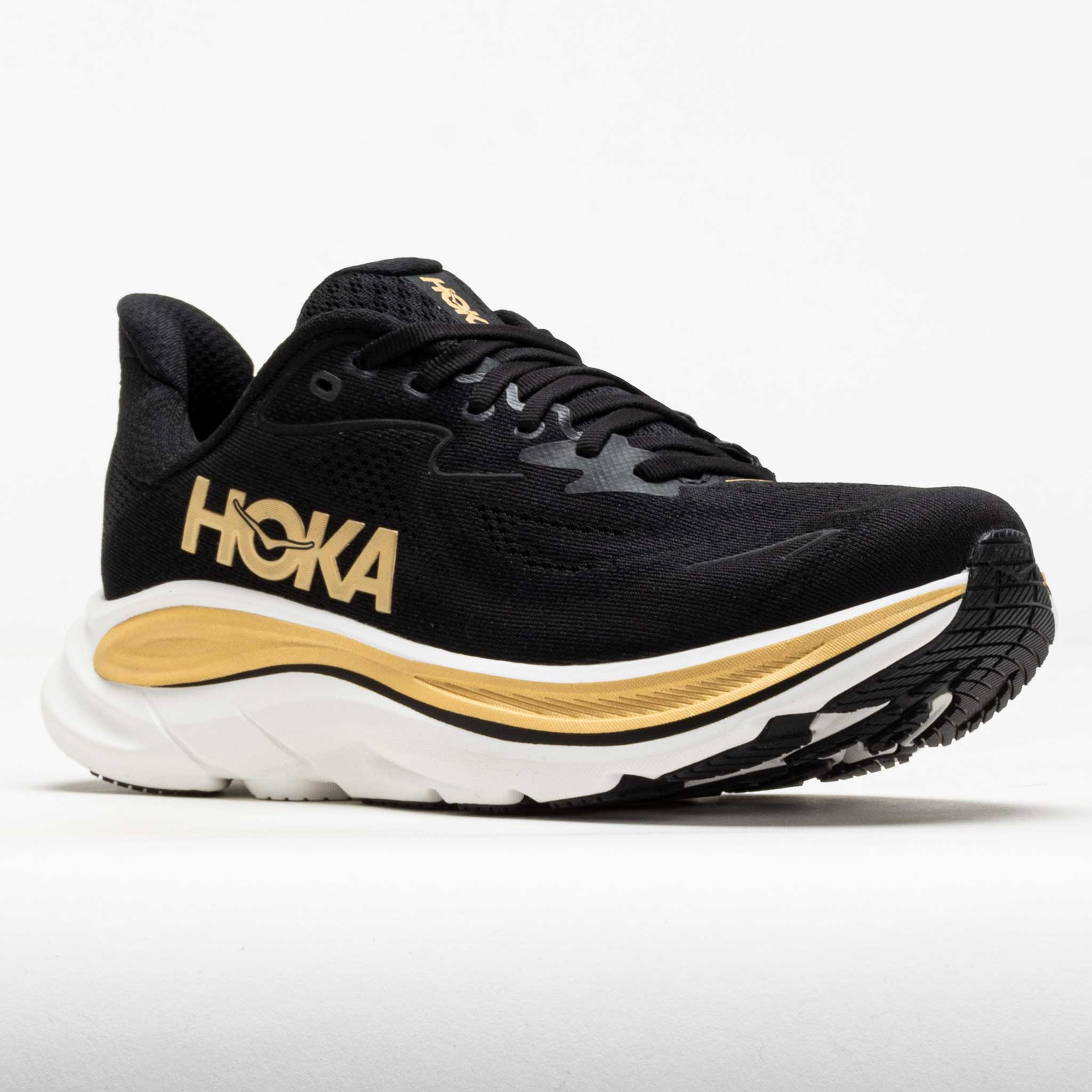 HOKA CLIFTON 10 ブラック/ゴールド　ワイド26cm HOKA Clifton 10 Women's Black/Gold – Holabird Sports