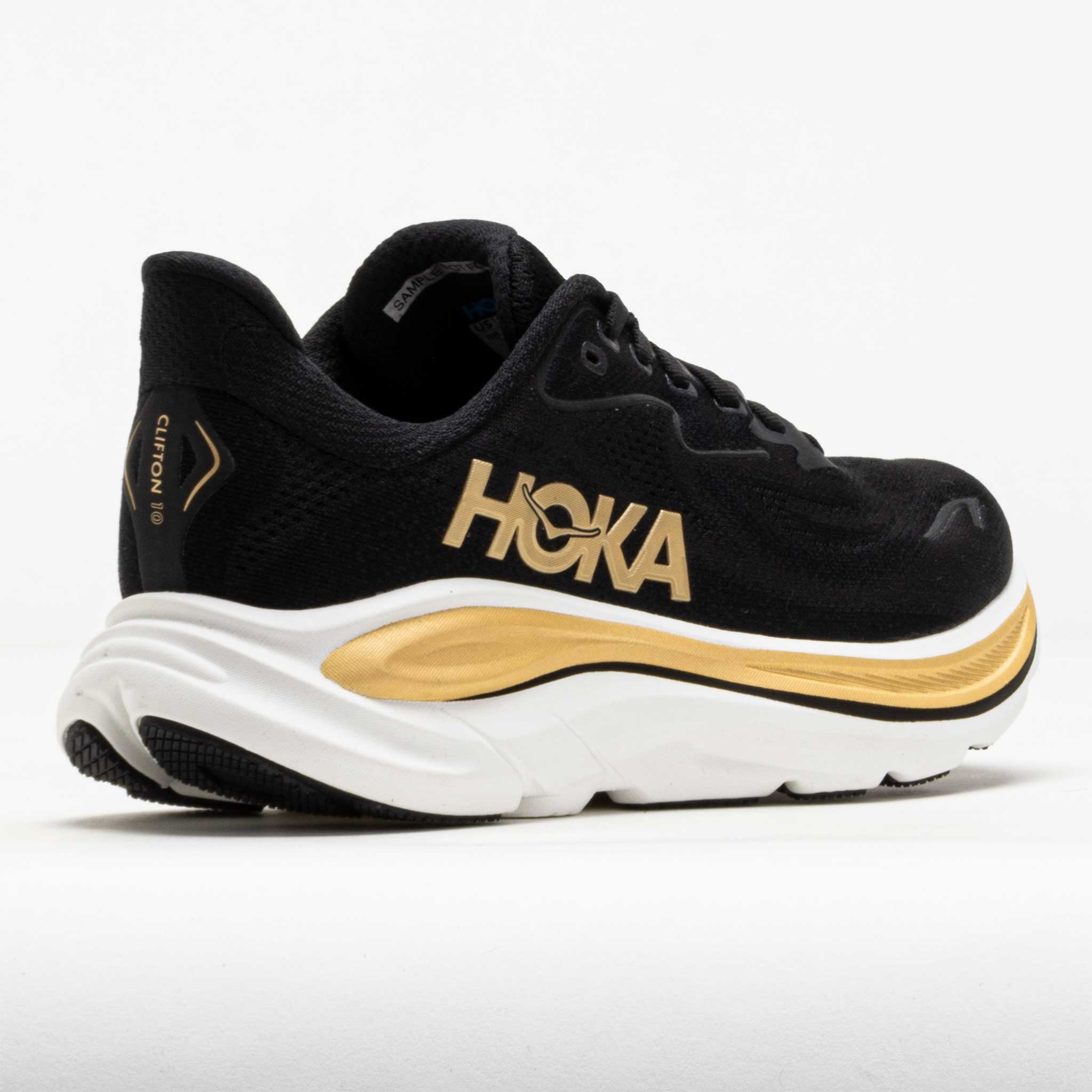 HOKA Clifton 10 Women's Black/Gold – Holabird Sports