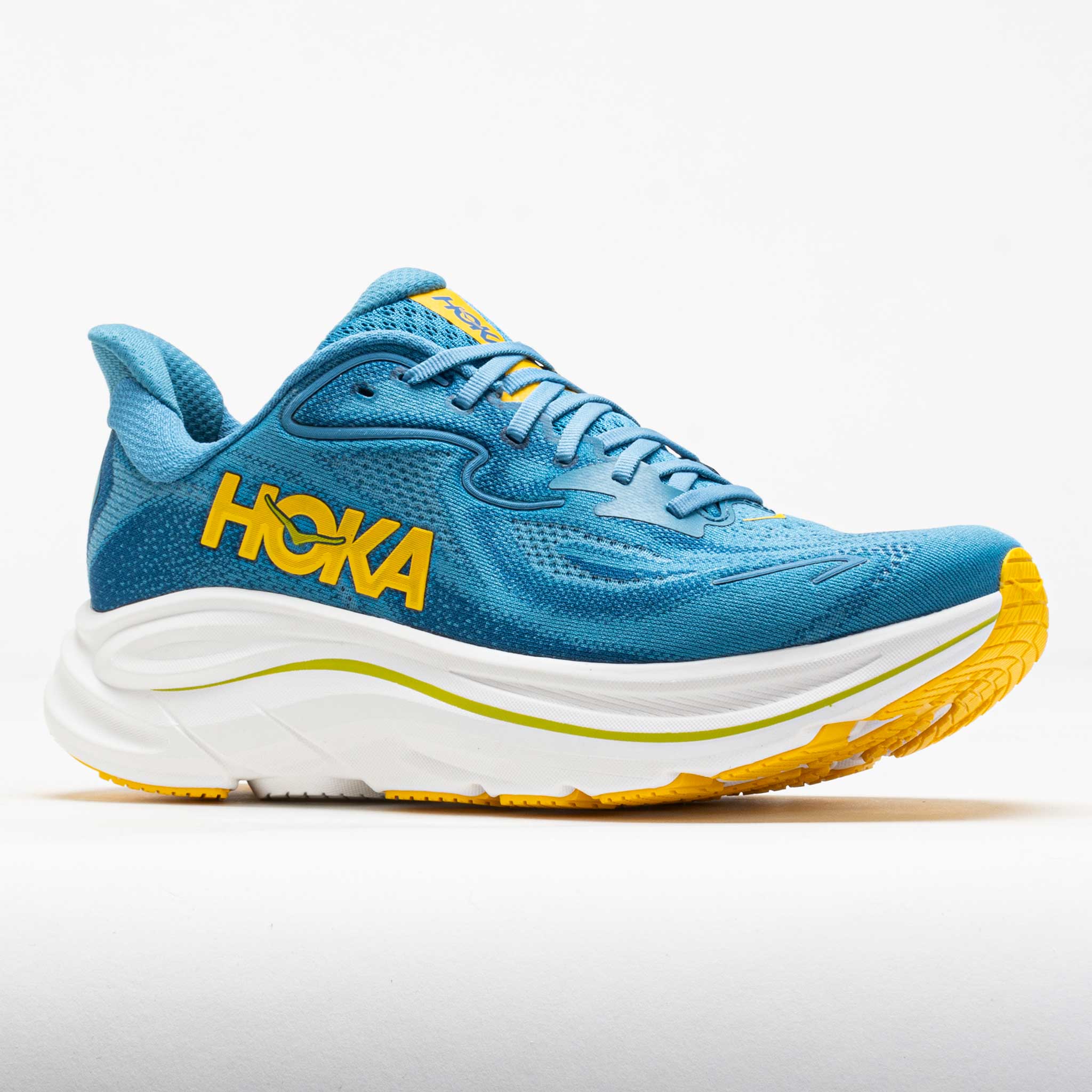 国内配送 HOKA CLIFTON 10 BLACK/WHITE HOKA Clifton 10 Men's Alpine Blue/Foggy Night – Holabird Sports