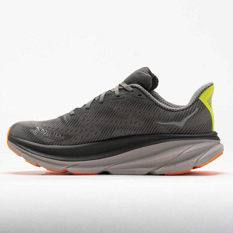 HOKA Clifton 9 GTX Men's Asphalt Grey/Gravel