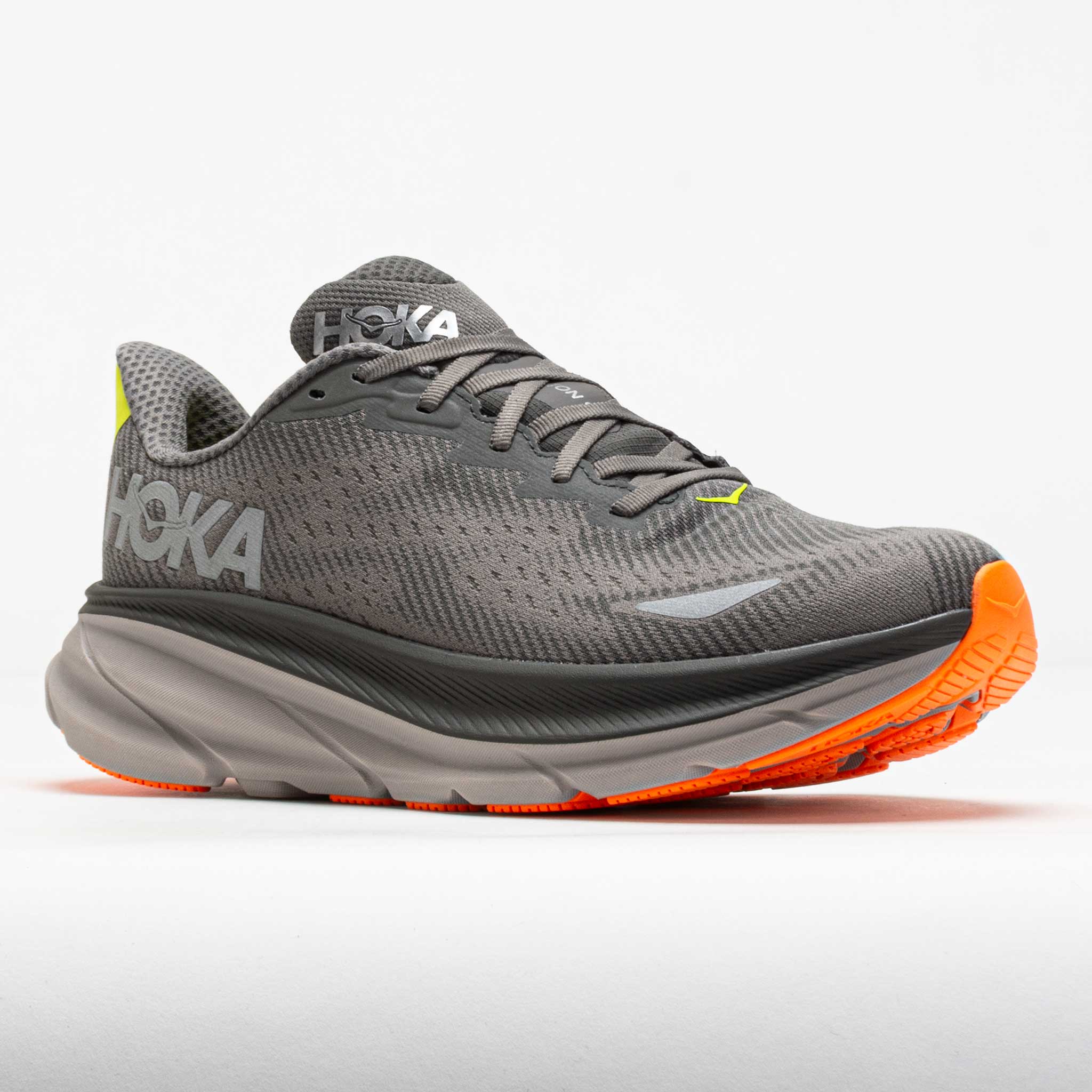 HOKA Clifton 9 GTX Men's Asphalt Grey/Gravel – Holabird Sports