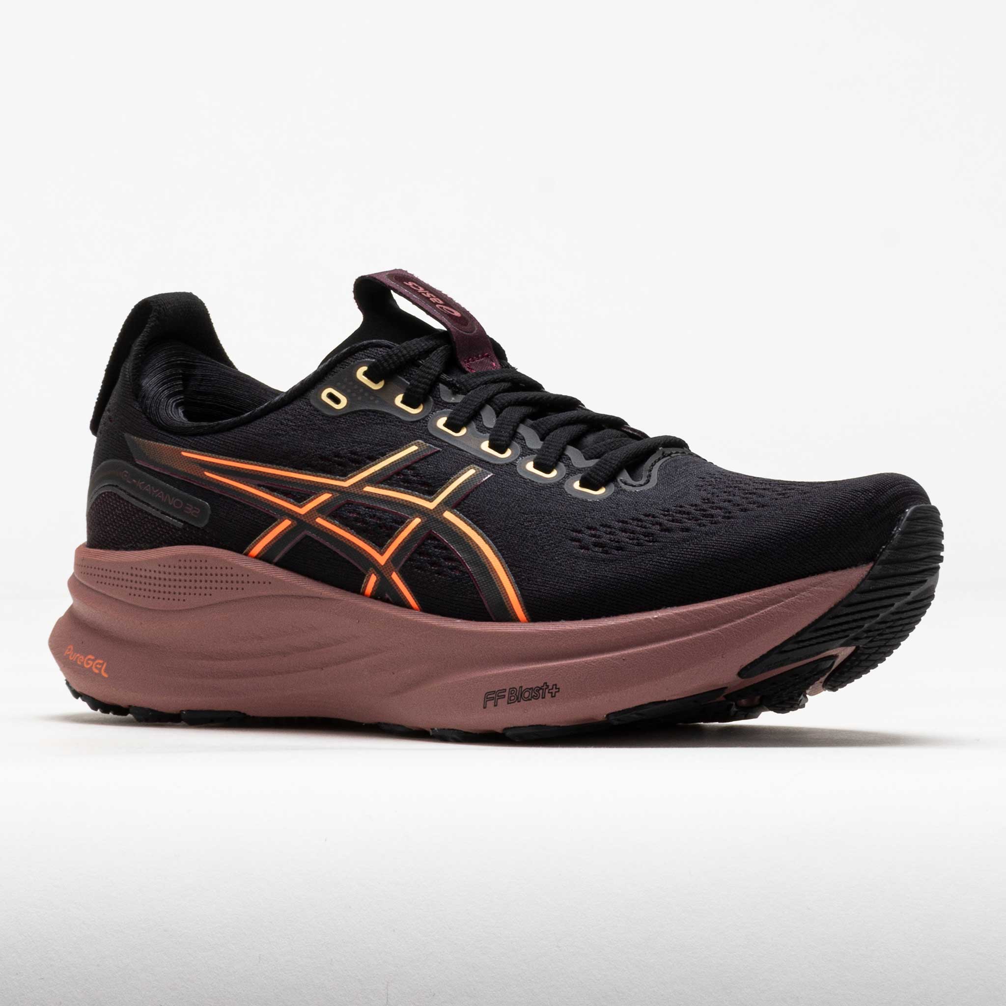 ASICS GEL-Kayano 32 Women's Black/Dark Currant – Holabird Sports