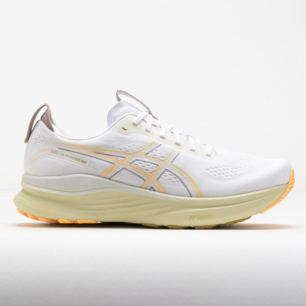 ASICS GEL-Kayano 32 Men's White/Orange Glow – Holabird Sports