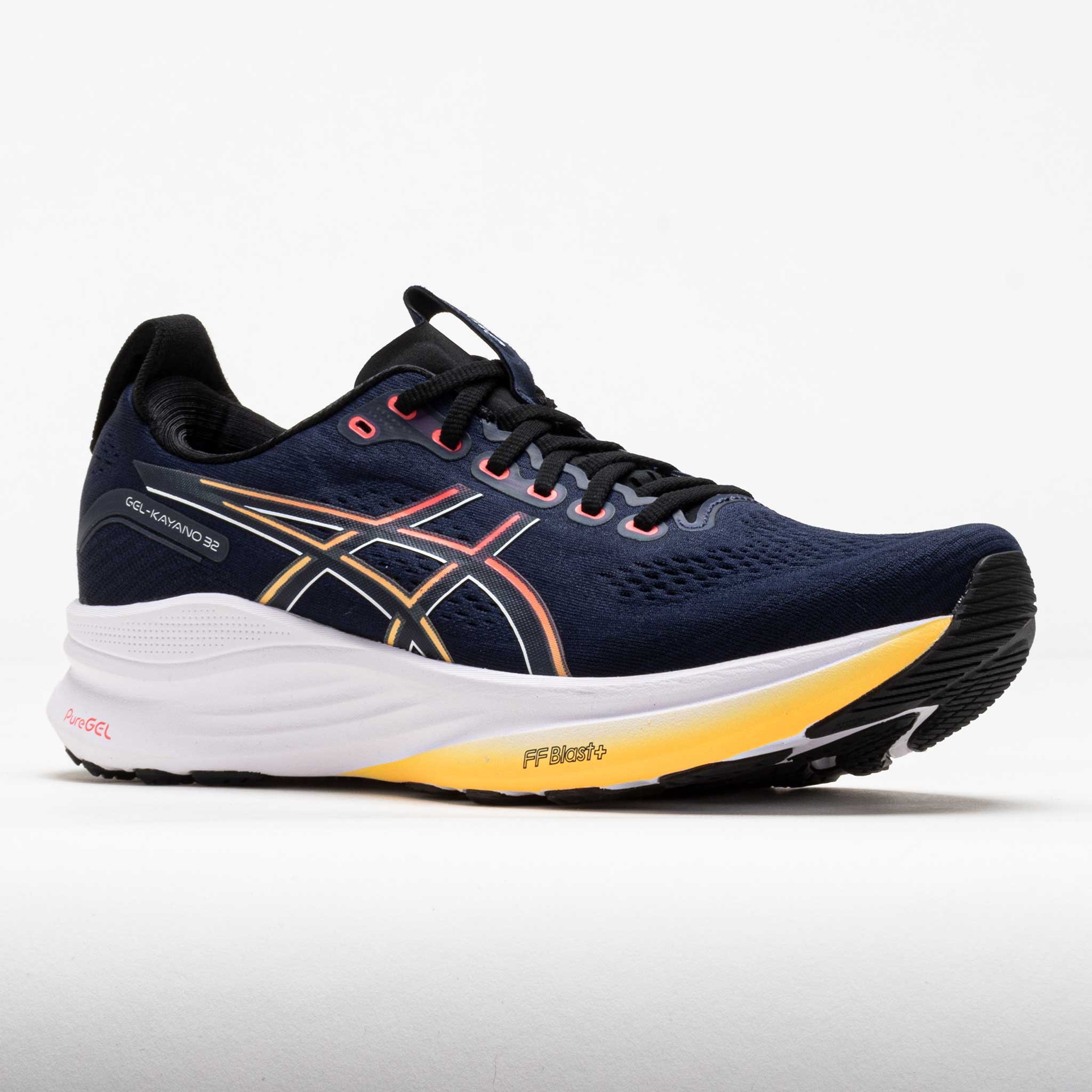 asics マラソンシューズ　GEL-KAYANO 32 ASICS GEL-Kayano 32 Men's Midnight/Black – Holabird Sports
