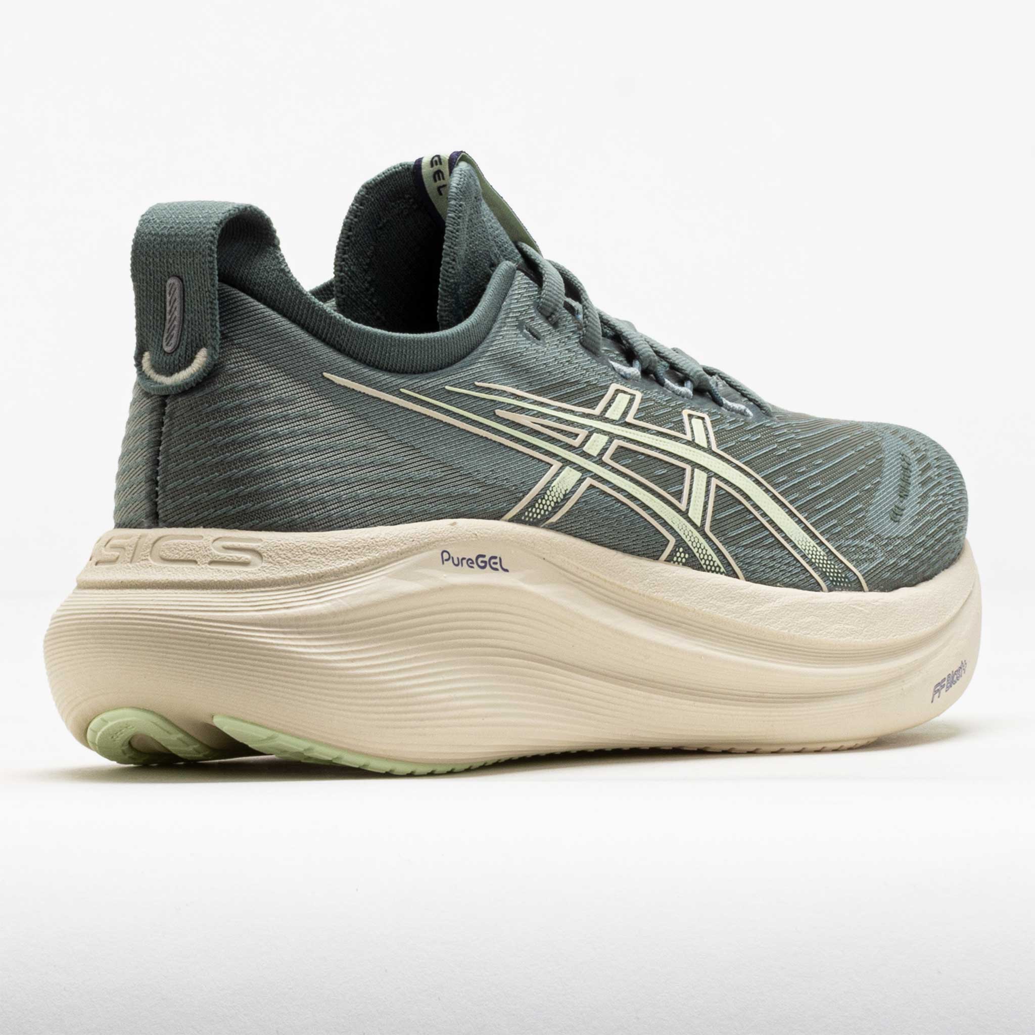 オリンパス ASICS GEL-Nimbus 27 Women's Black/Breeze – Holabird Sports