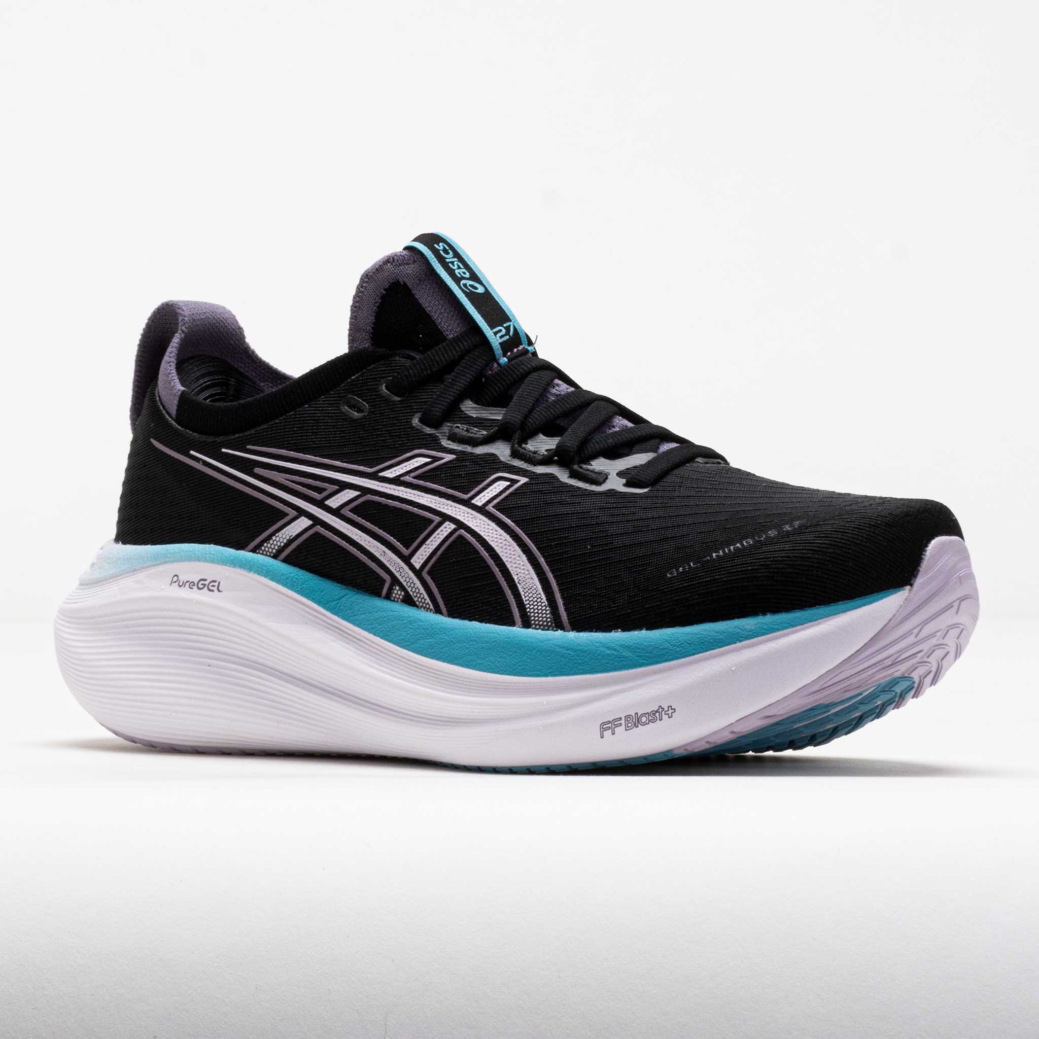 ASICS GEL-Nimbus 27 Women's Black/Dusk Violet – Holabird Sports