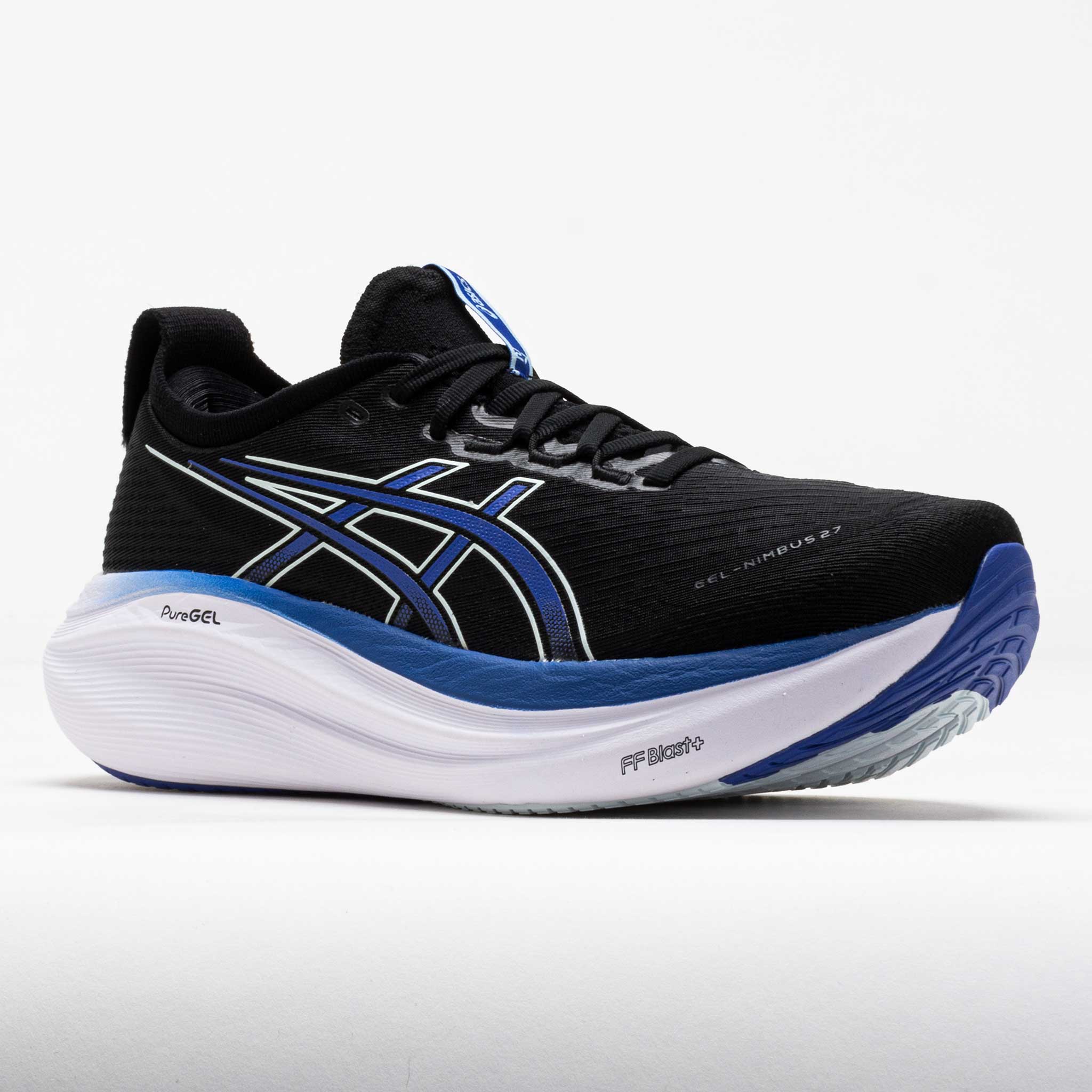 ASICS GEL-Nimbus 27 Men's Black/Dark Cobalt – Holabird Sports