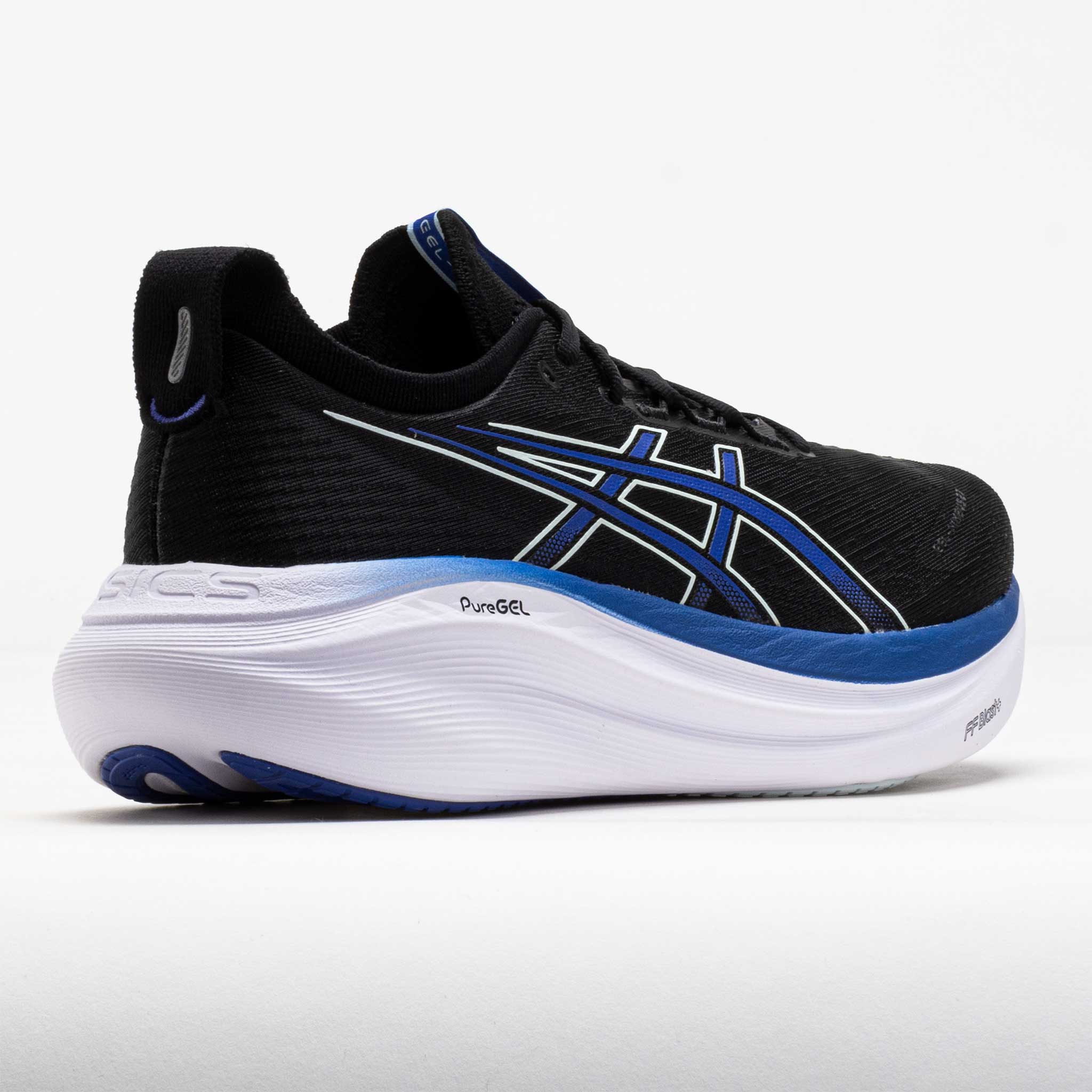 asics GEL-NIMBUS 27　MEN　26.5㎝　ブラック ASICS GEL-Nimbus 27 Men's Black/Lake Grey – Holabird Sports