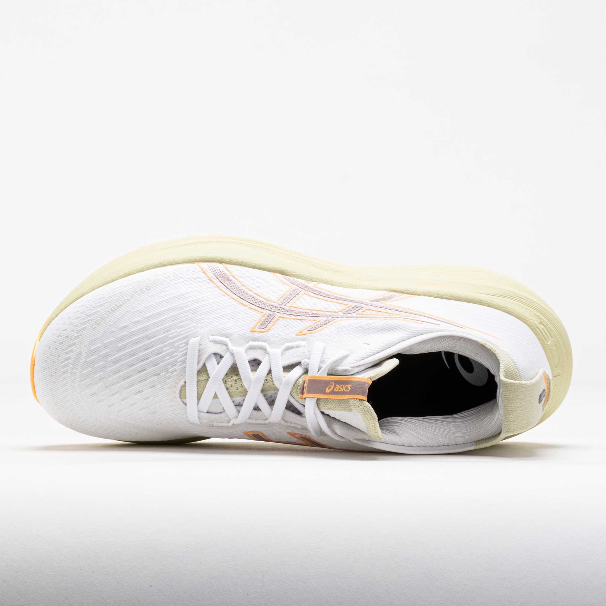 ASICS GEL-Nimbus 27 Men's White/Fawn – Holabird Sports