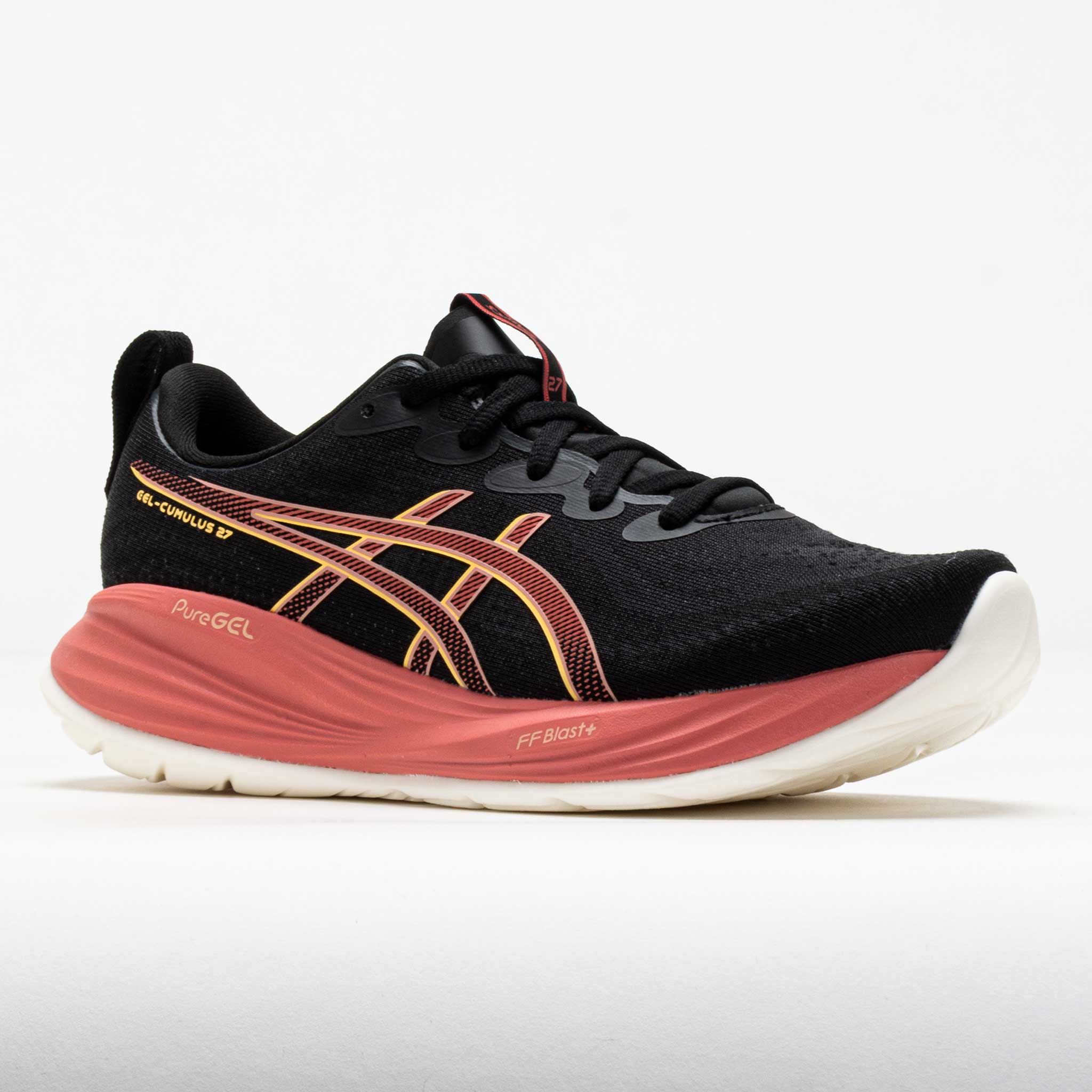 ASICS GEL-Cumulus 27 Women's Black/Orange Glow – Holabird Sports