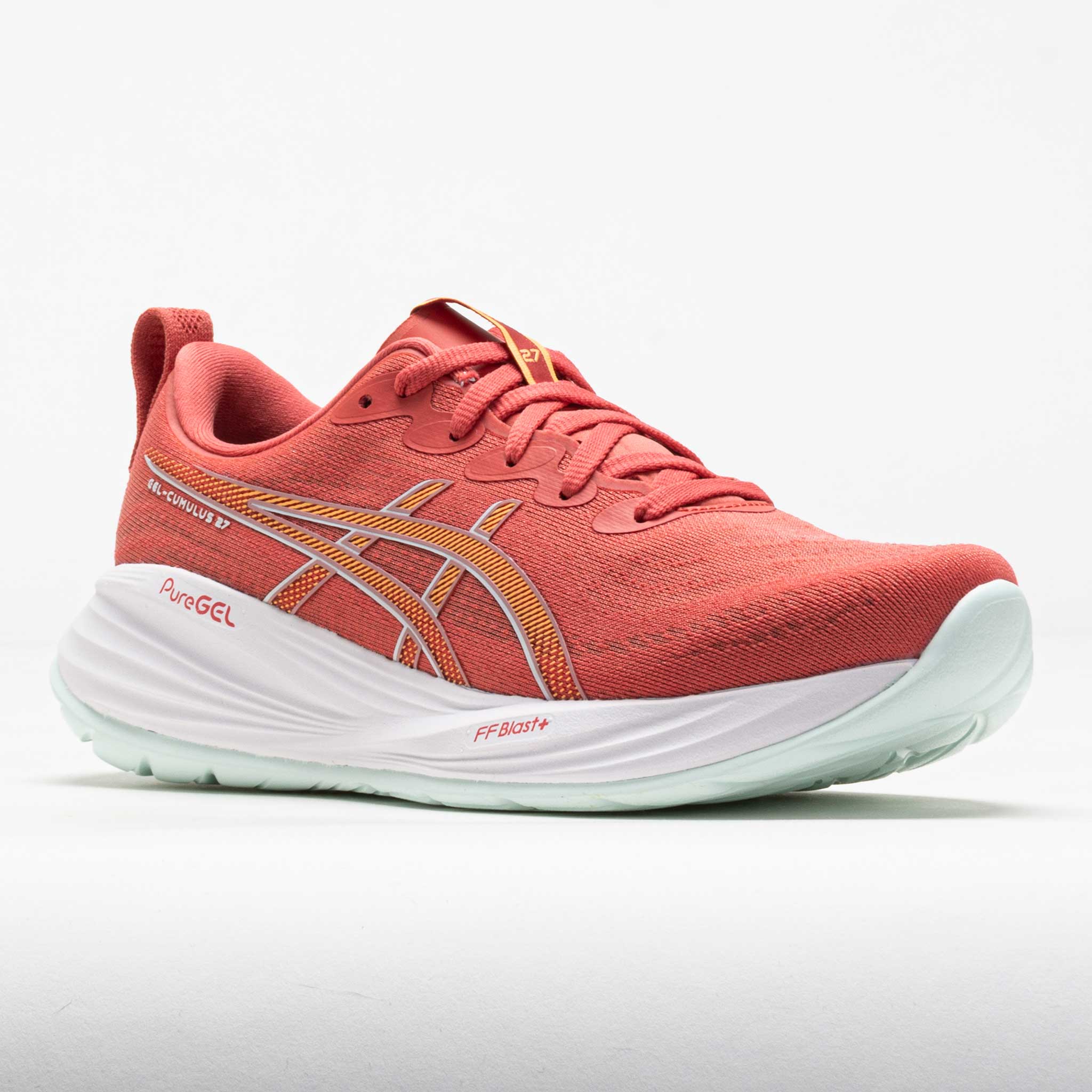 ASICS GEL-Cumulus 27 Women's Dark Pink Clay/Cream – Holabird Sports