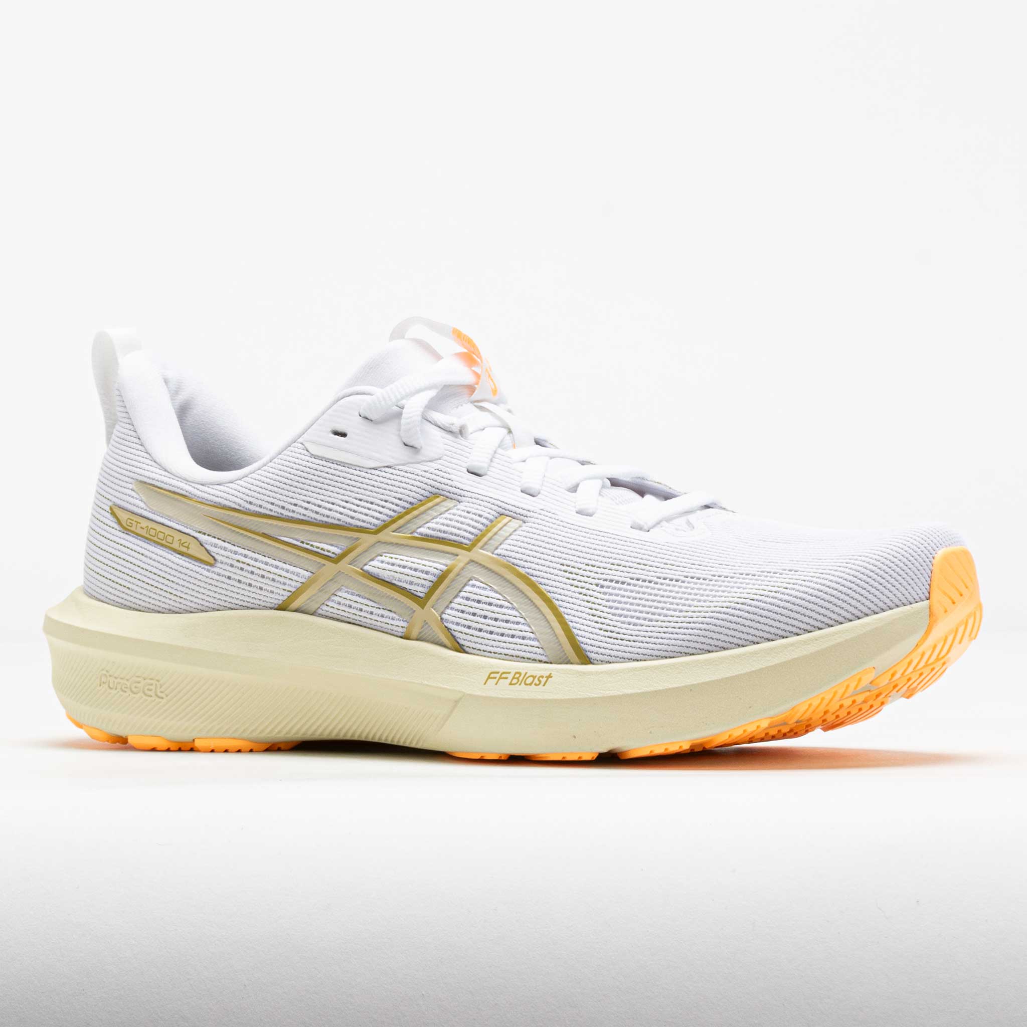 ASICS GT-1000 14 Men's White/Lemongrass – Holabird Sports
