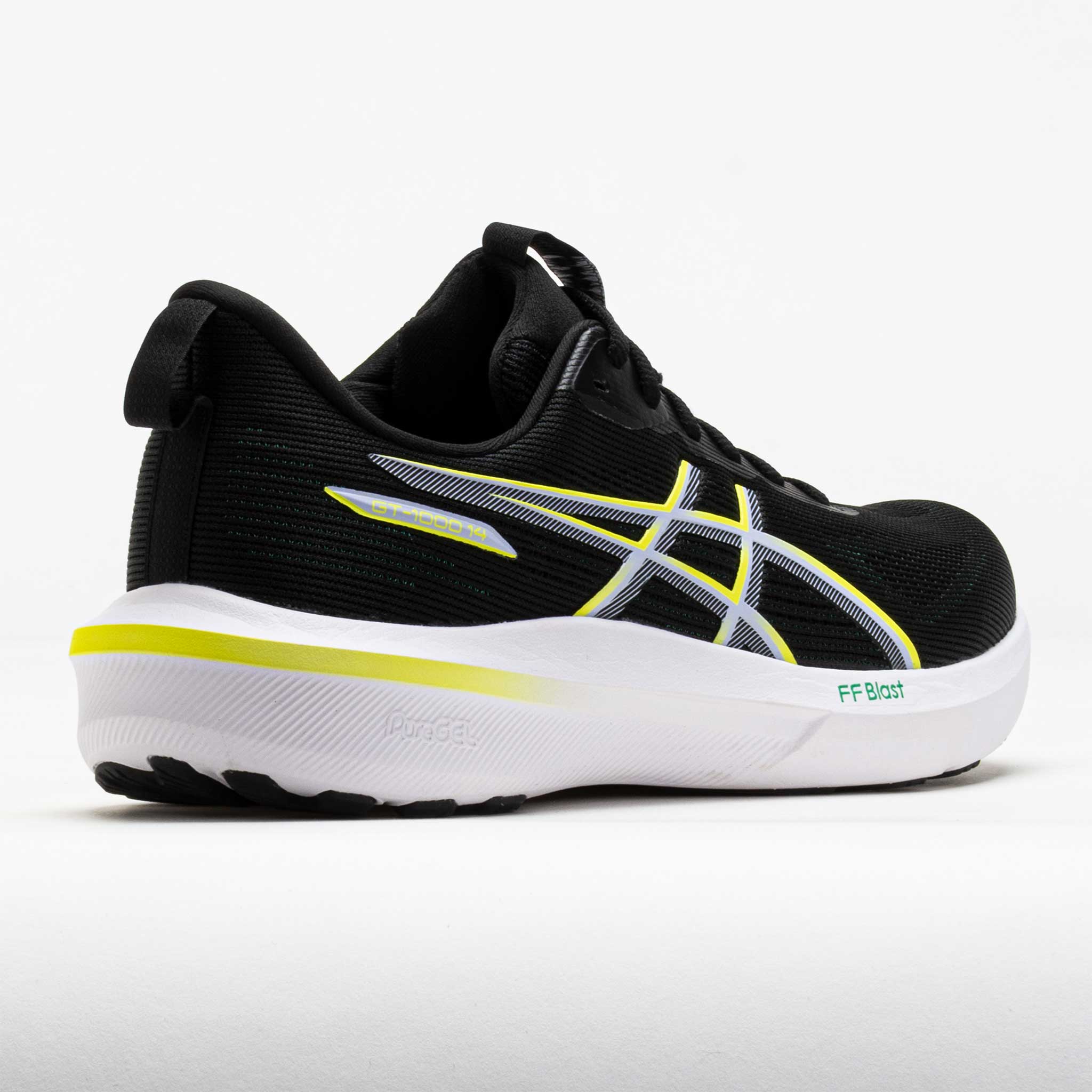 ASICS GT-1000 14 Men's Black/Citron – Holabird Sports