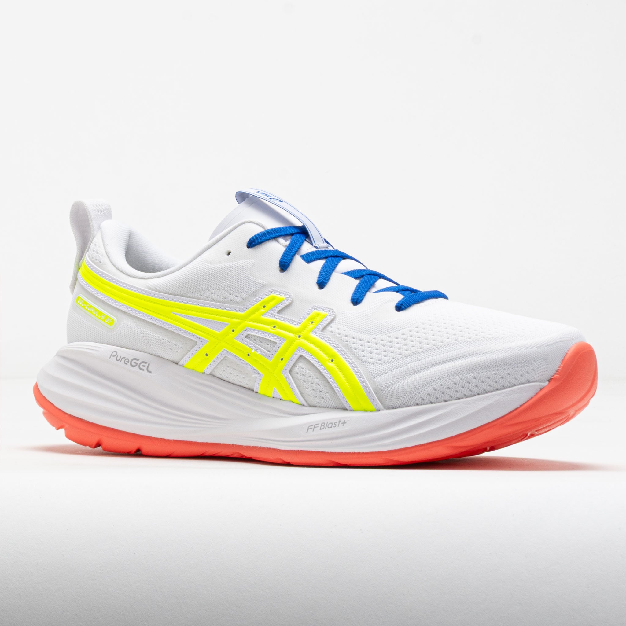 ASICS 白× 蛍光イエロー × ブルー ハイドロCD Mサイズ ASICS GEL-Cumulus 27 Women's ASICS Track Club – Holabird Sports