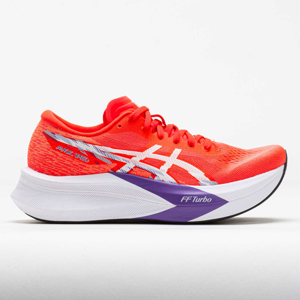 ASICS Magic Speed 4 Women's Flash Red/White – Holabird Sports