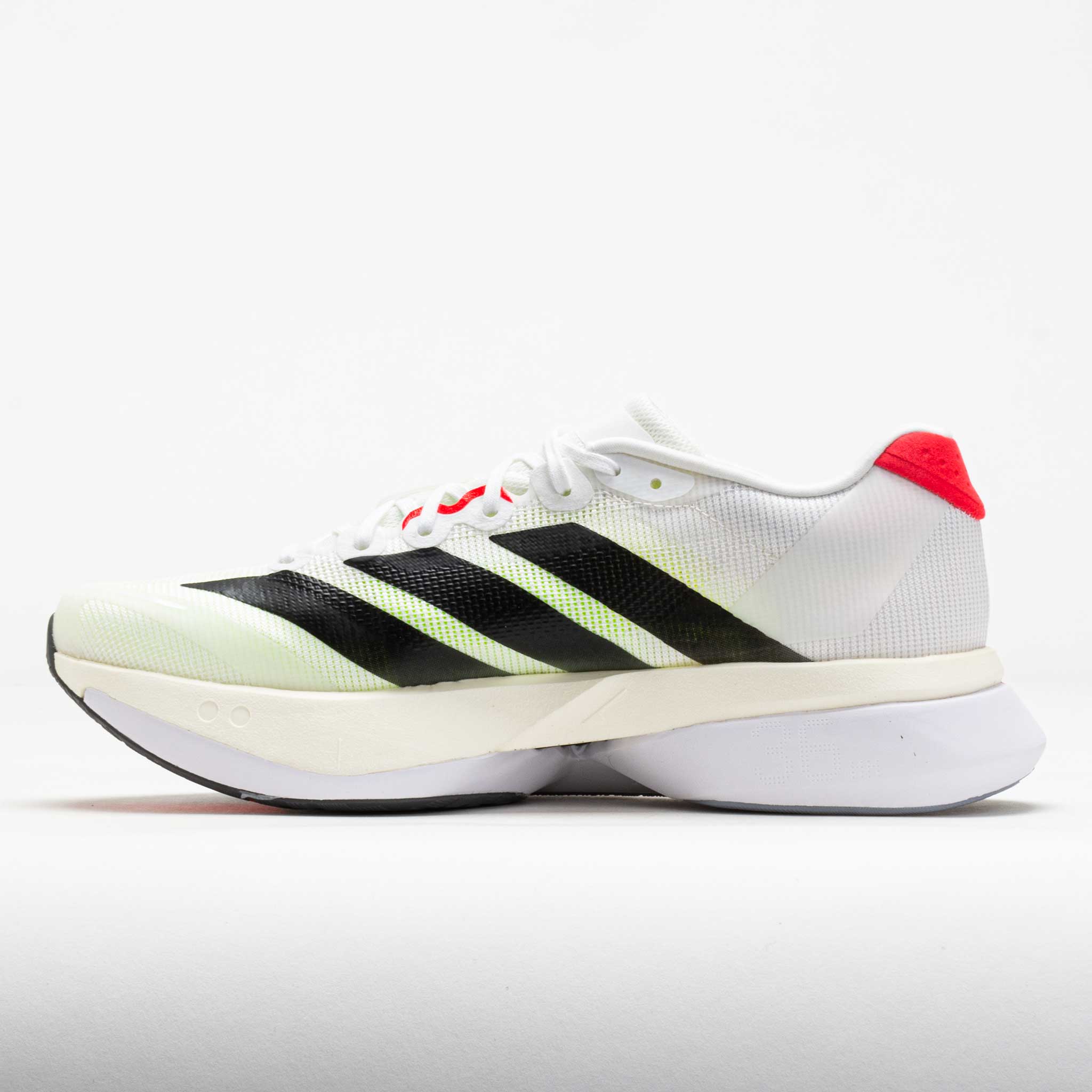 adidas Adizero Boston 13 Men's White/Core Black/Lucid Red