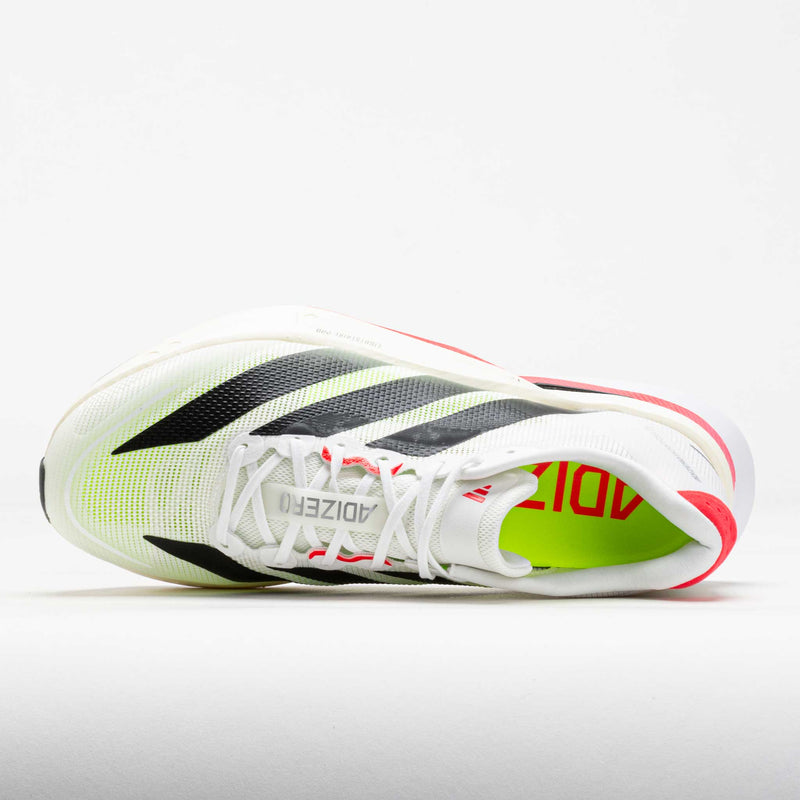 adidas Adizero Boston 13 Men's White/Core Black/Lucid Red