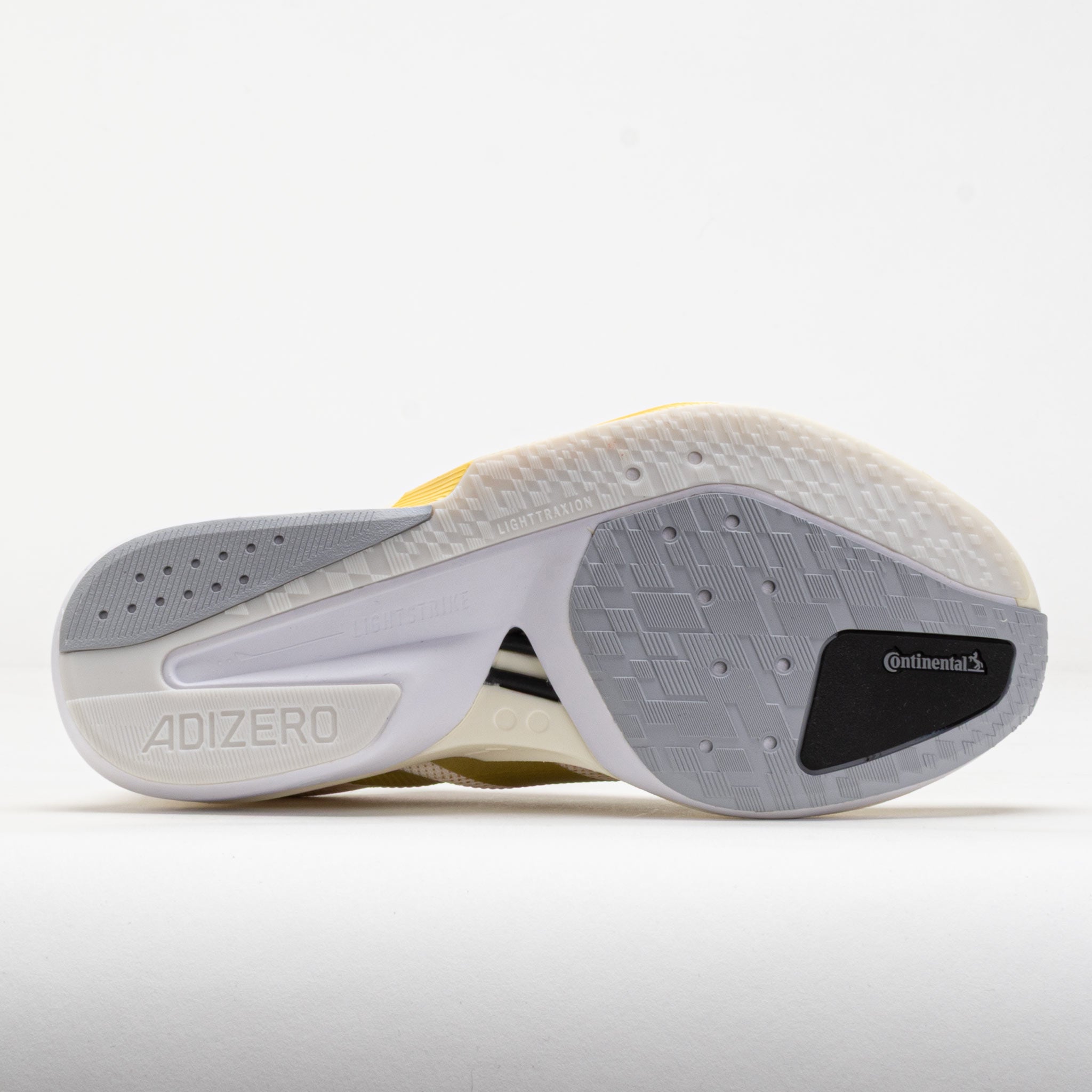 adidas Adizero Boston 13 Women's Chalk White/Gold Metallic/Orange Tint