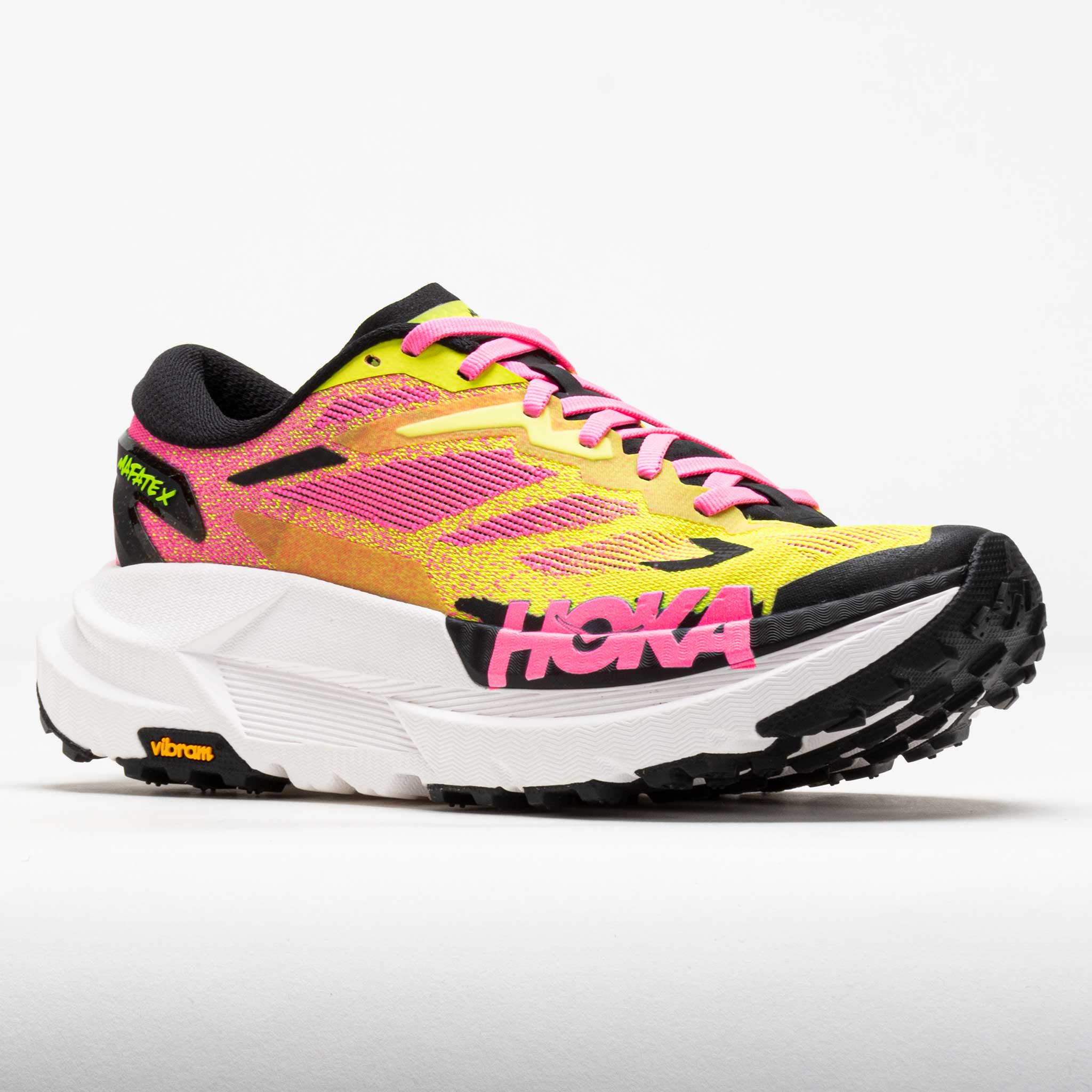 HOKA Mafate X Women's Neon HOKA Citrus/Neon Rose