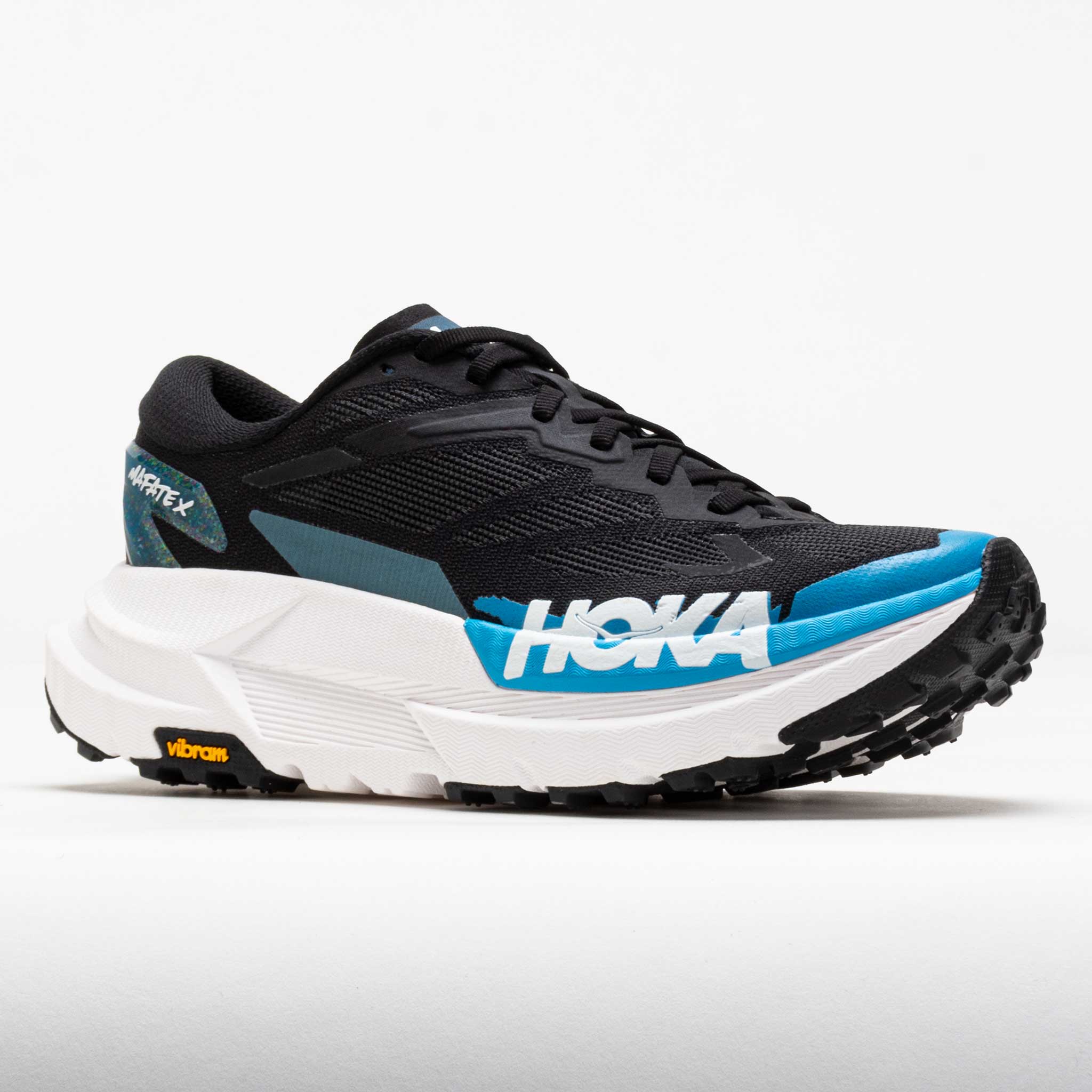 HOKA Mafate X Men's Black/Skyward Blue – Holabird Sports