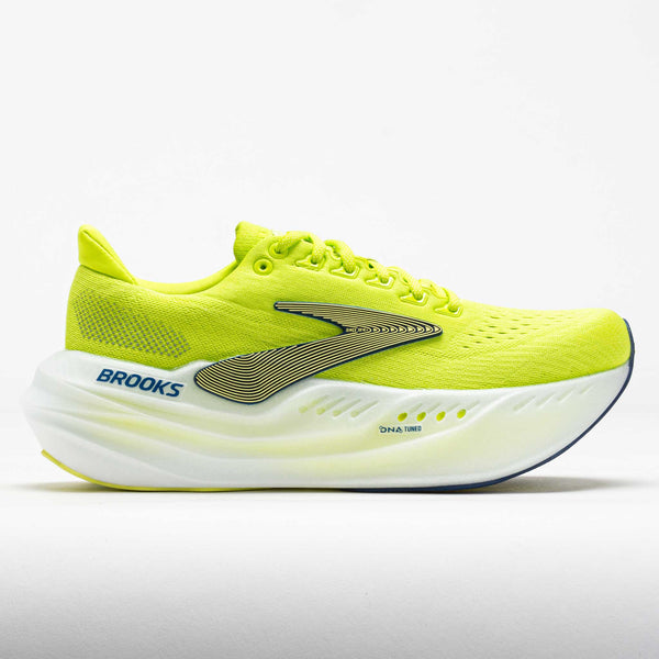 Brooks Glycerin Max Men's Lime/Navy Peony/White – Holabird Sports