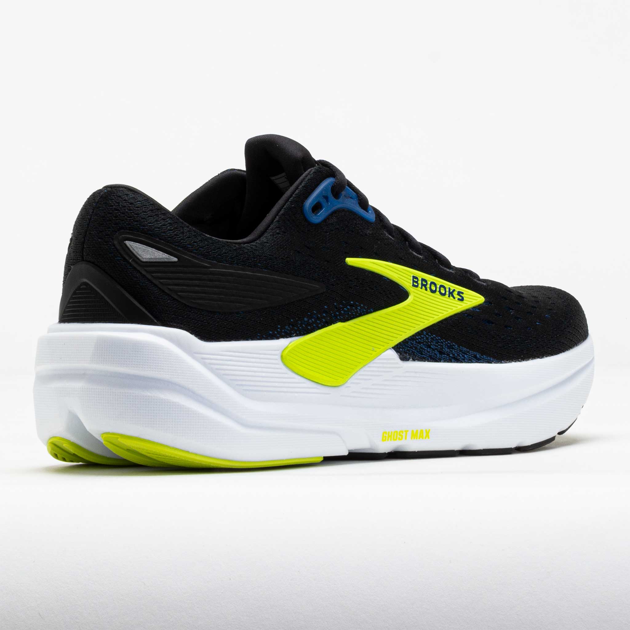 Brooks Ghost Max 3 Men's Black/Navy/Acid Lime – Holabird Sports