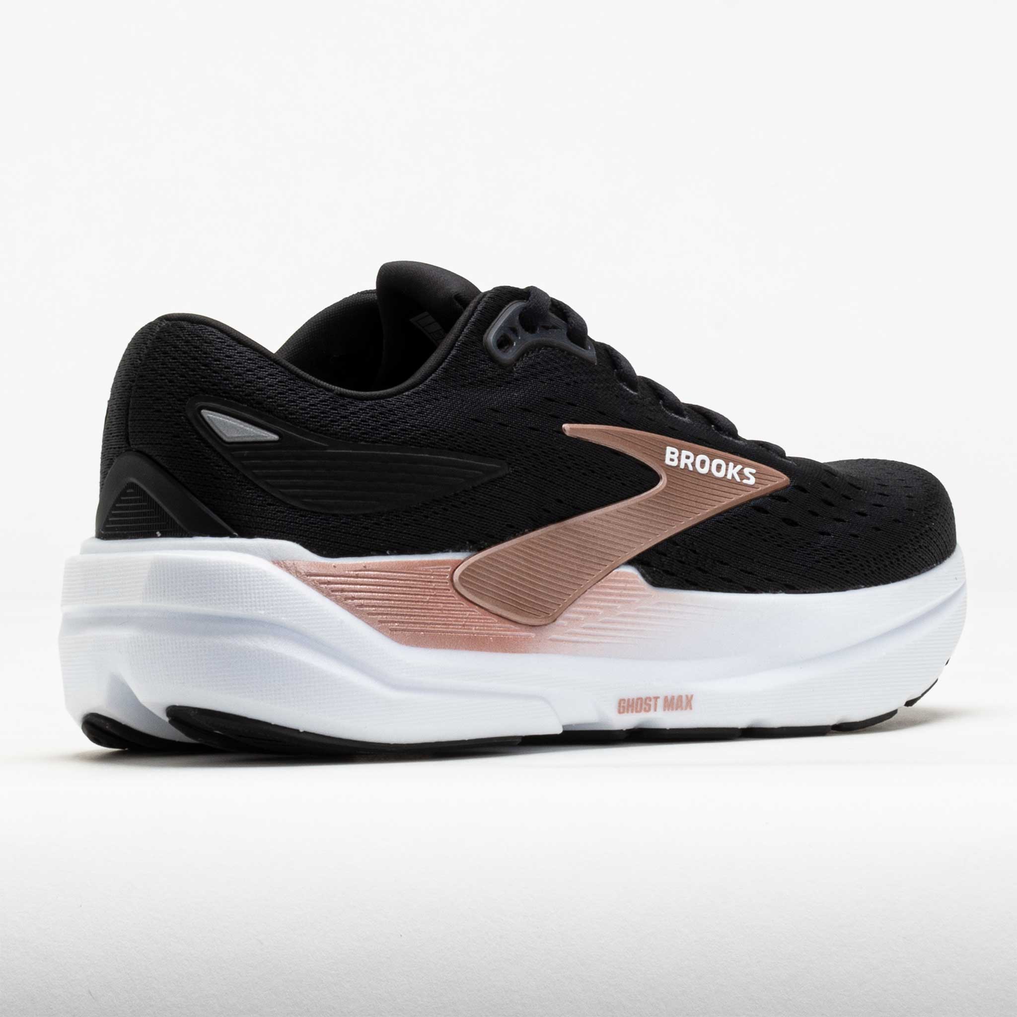 Brooks Ghost Max Women's Black/Black/Rose Gold – Holabird Sports