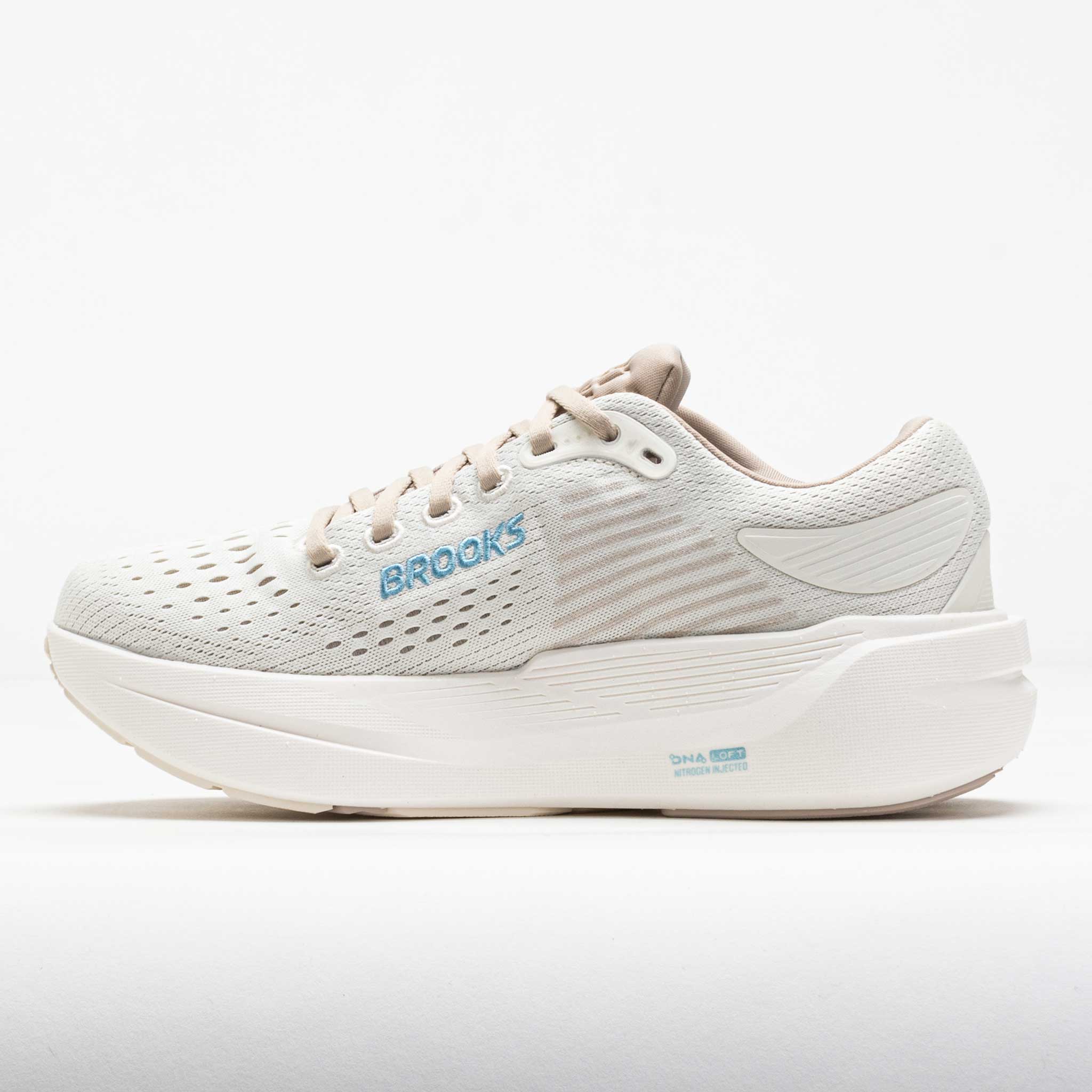 Brooks Ghost Max 3 Women's Coconut/Chateau Grey/Blue – Holabird Sports