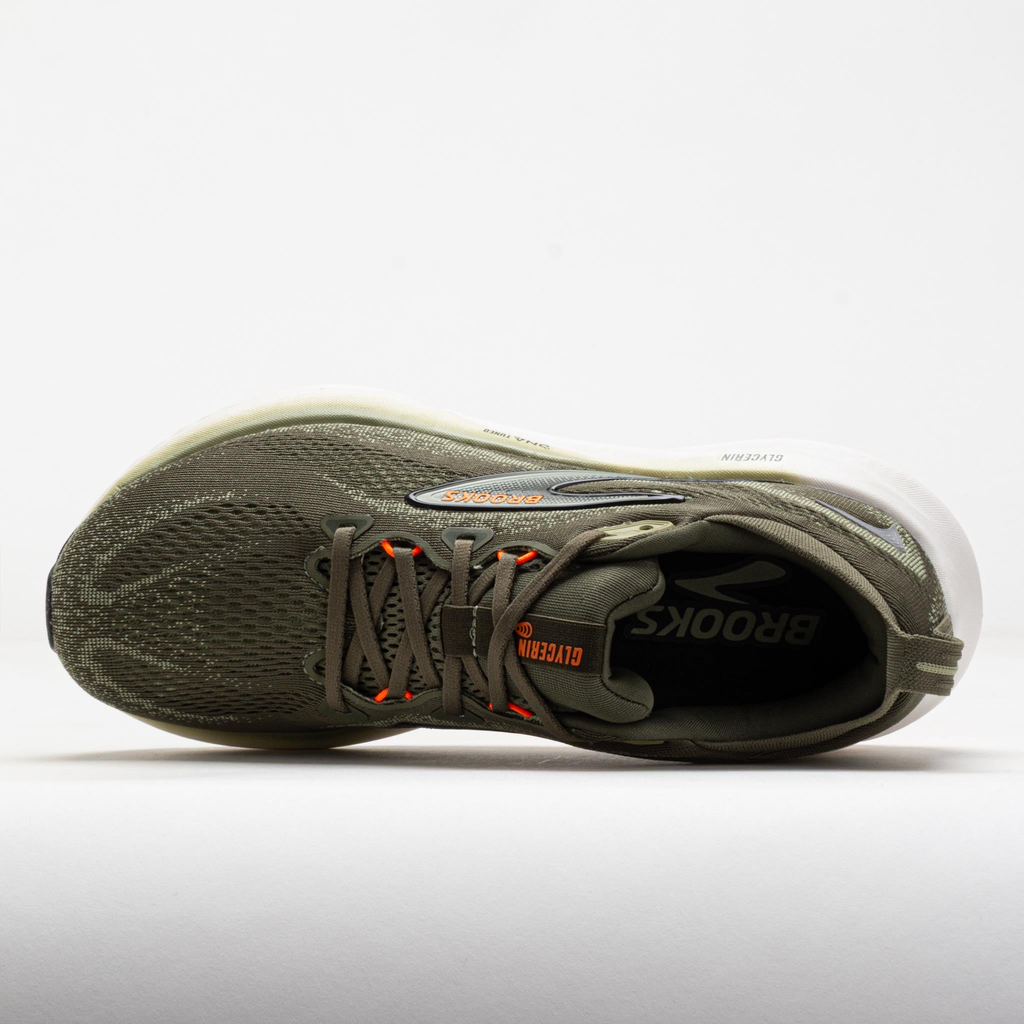 Brooks Glycerin 22 Men's Dusty Olive/Tea/Orange – Holabird Sports