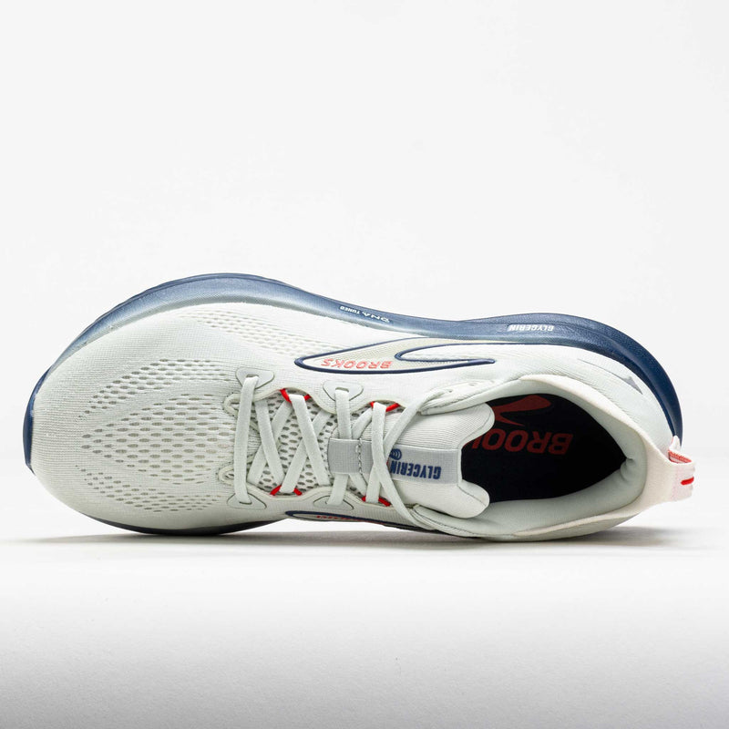 Brooks Glycerin 22 Men's Grey/Navy Peony/Fiery Red