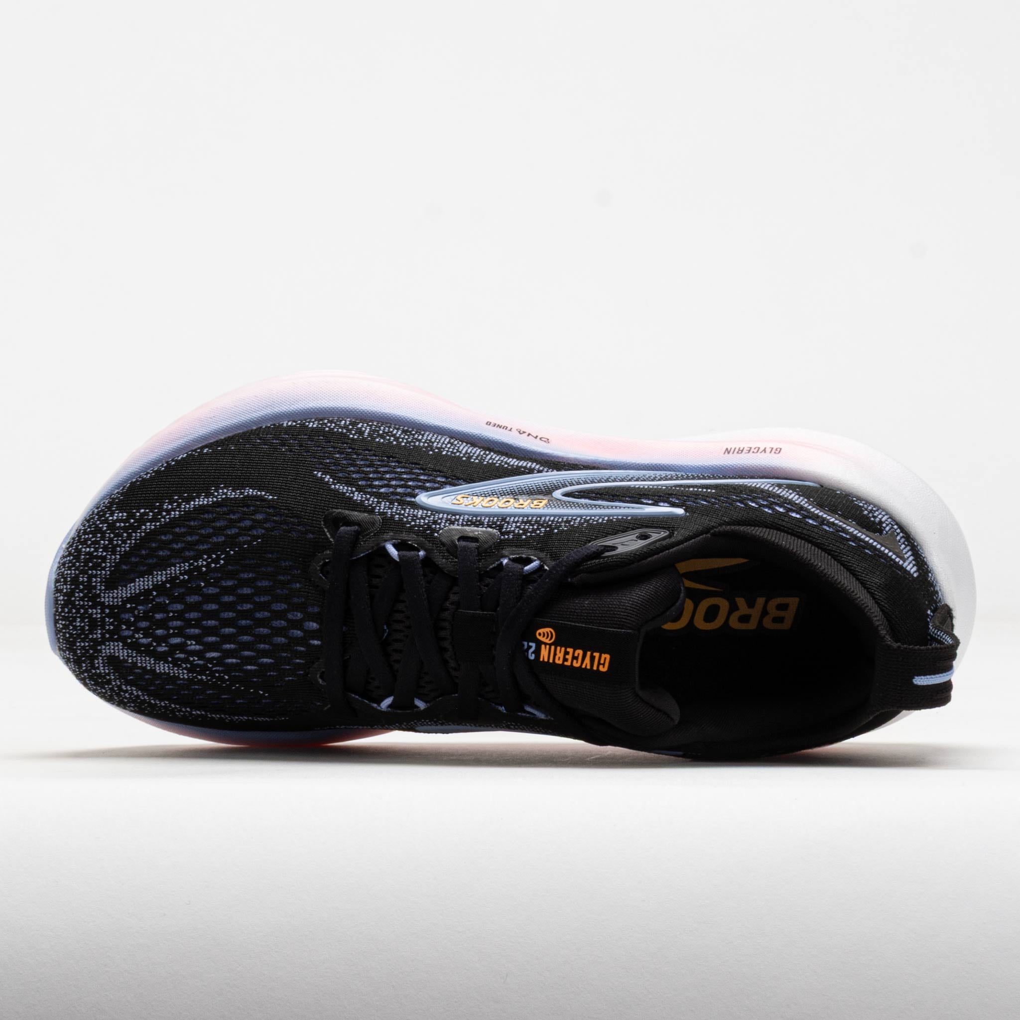 Brooks Glycerin 22 Women's Black/Blue Heron/Orange