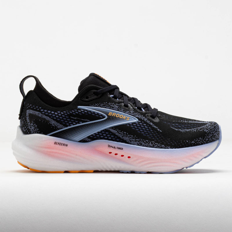 Brooks Glycerin 22 Women's Black/Blue Heron/Orange
