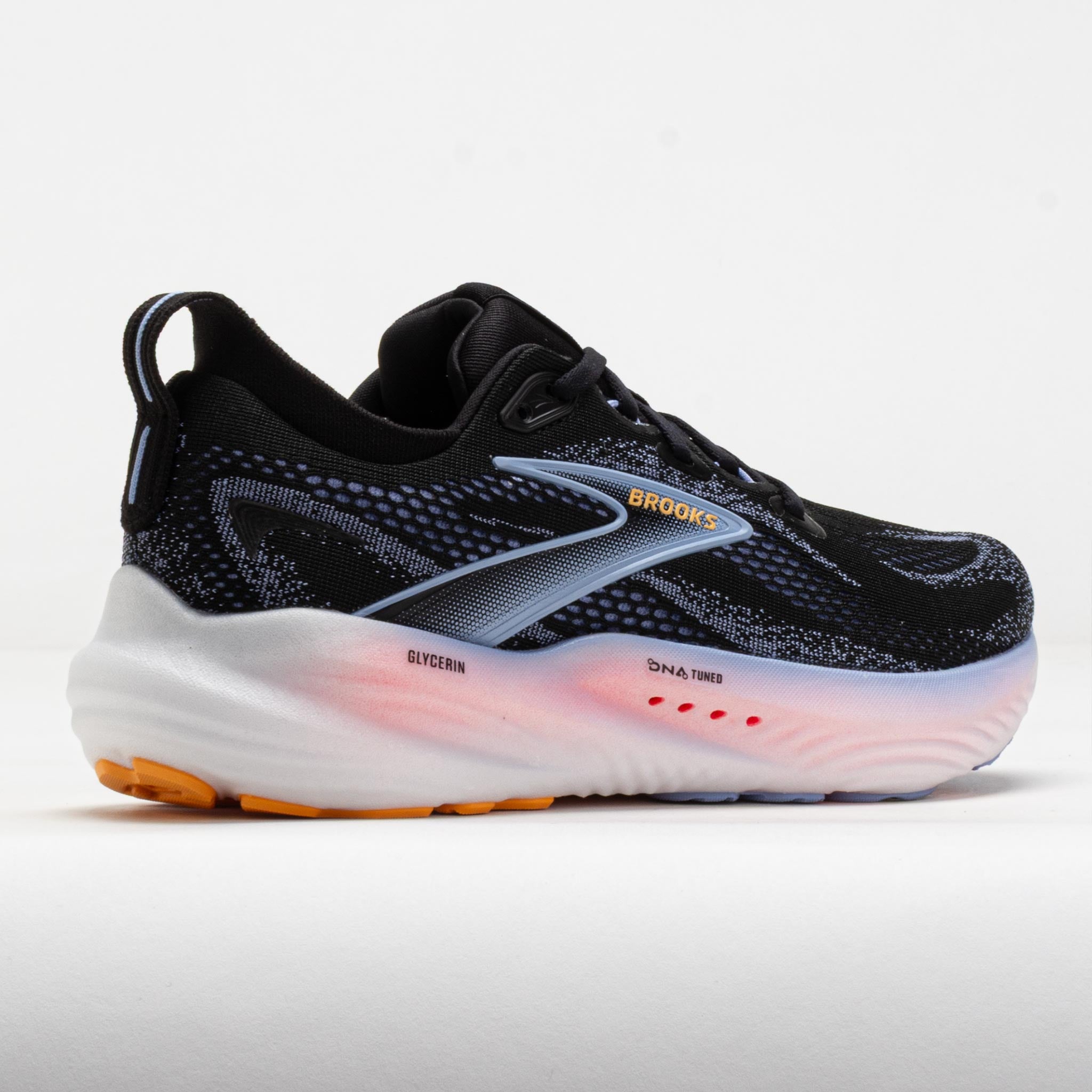 Brooks Glycerin 22 Women's Black/Blue Heron/Orange