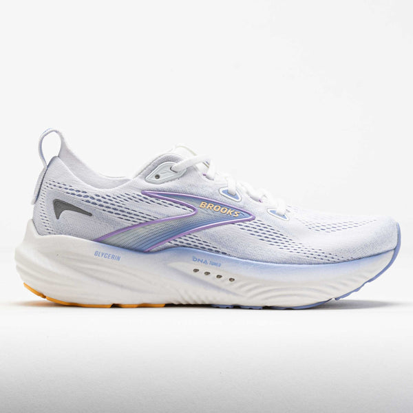 Brooks Glycerin 22 Women's White/Blue Heron/Apricot