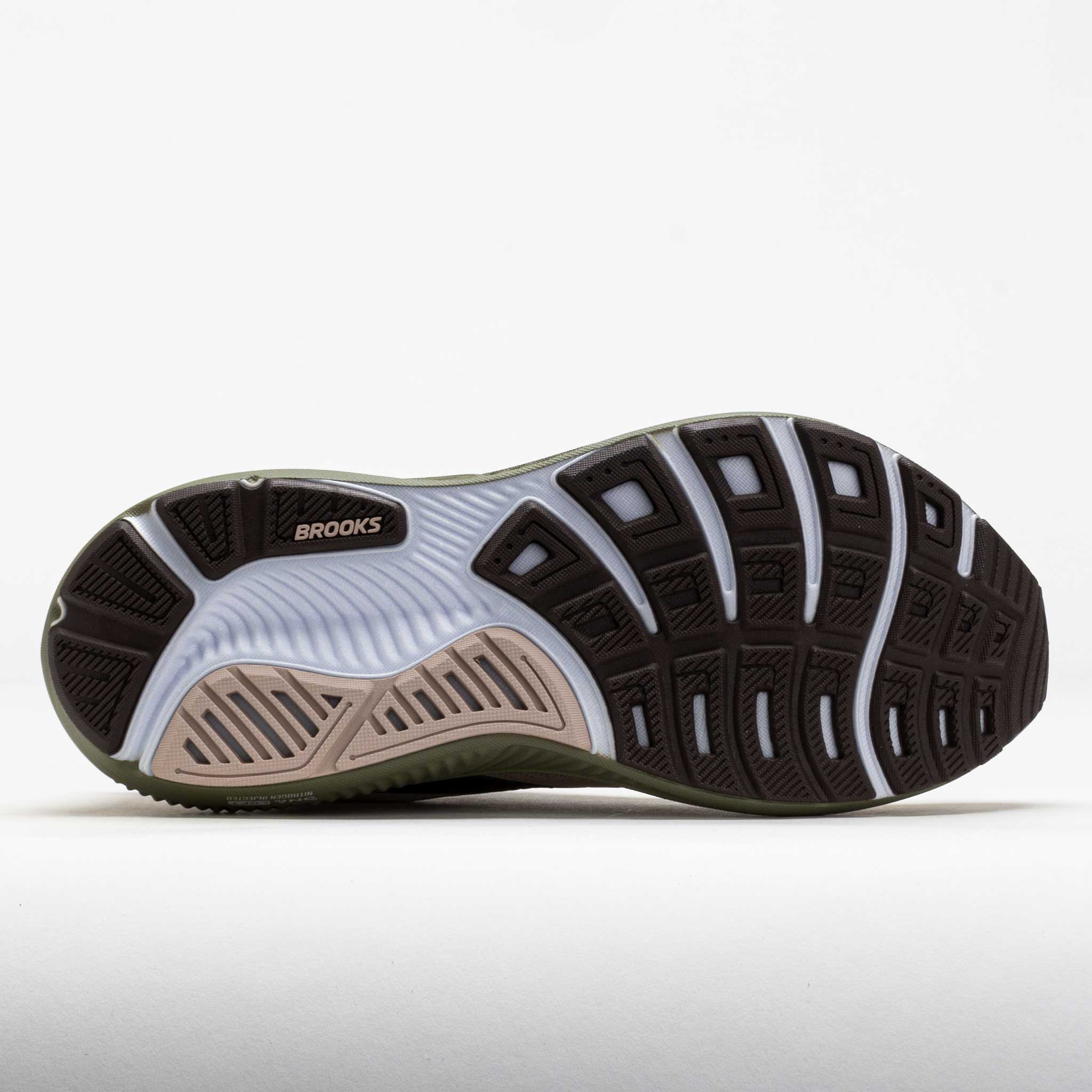 Brooks Ghost 17 Men's Chateau Grey/Grown/Olive