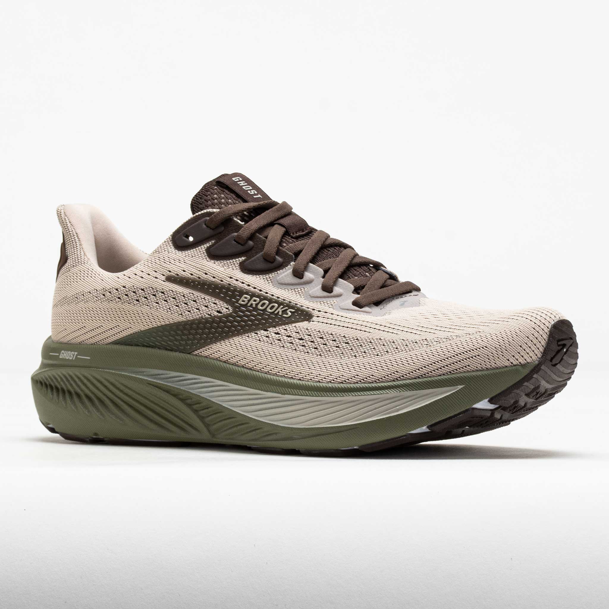 Brooks Ghost 17 Men's Chateau Grey/Grown/Olive