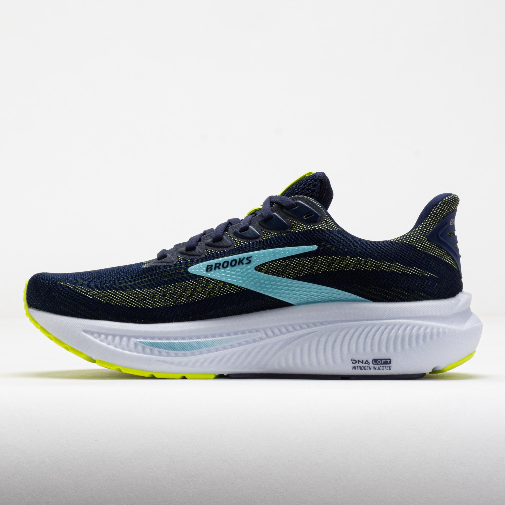Brooks Ghost 17 Men's Peacoat/Lime/Blue