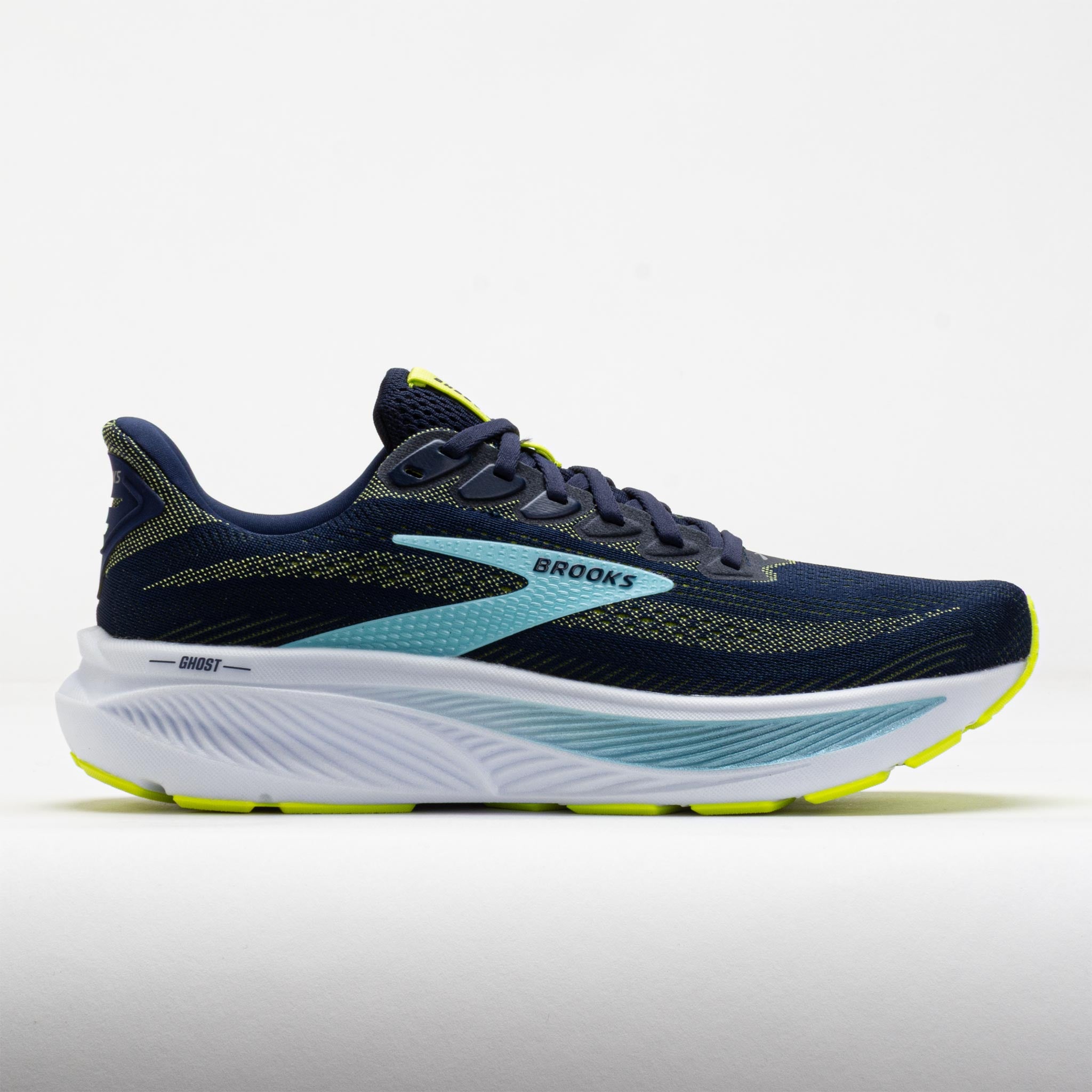Brooks Ghost 17 Men's Peacoat/Lime/Blue