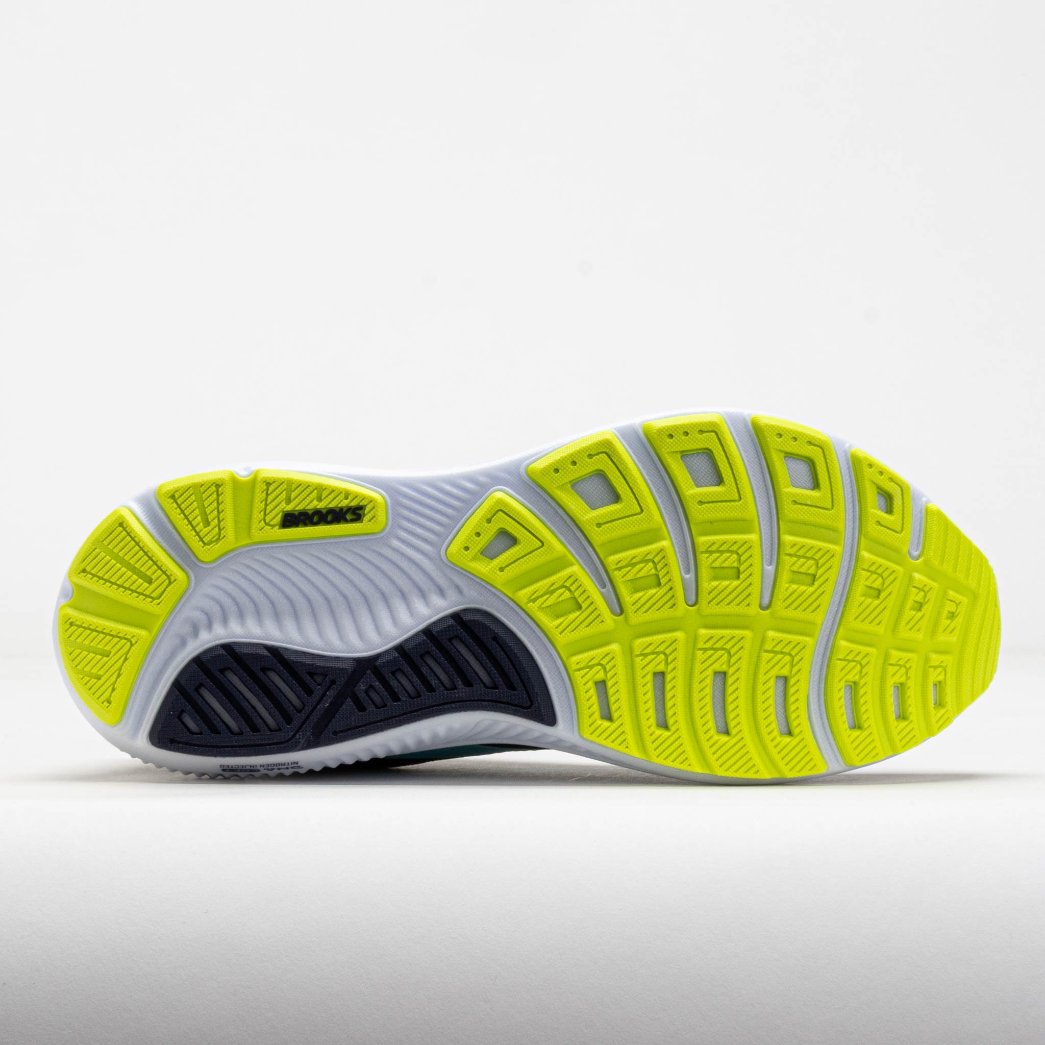 Brooks Ghost 17 Men's Peacoat/Lime/Blue – Holabird Sports