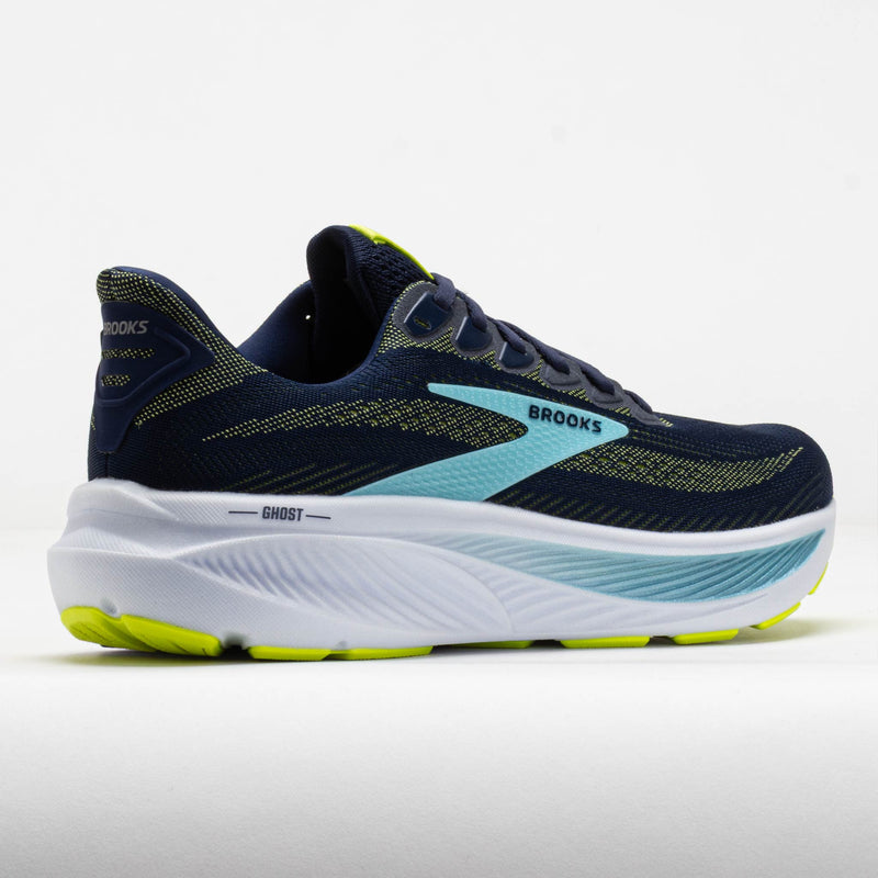 Brooks Ghost 17 Men's Peacoat/Lime/Blue