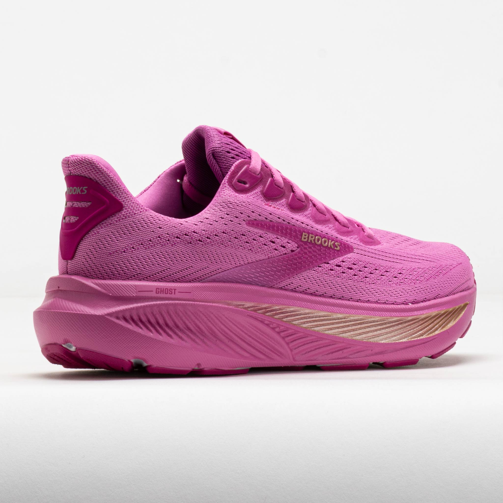 Brooks Ghost 17 Women's Pink/Fuchsia/Gold – Holabird Sports