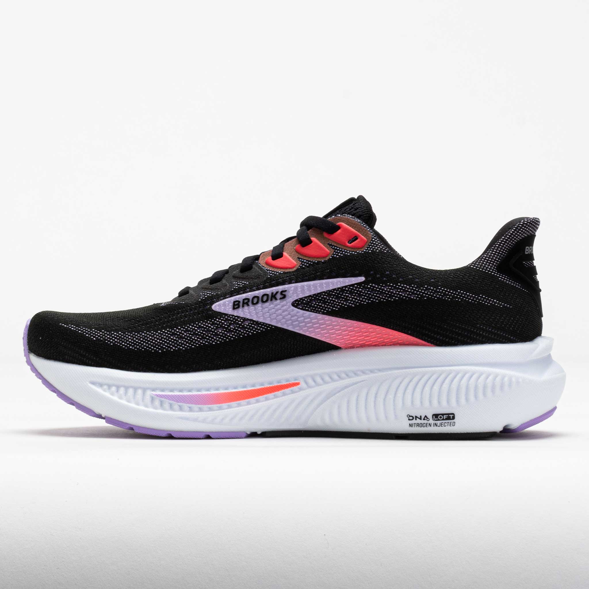 Brooks Ghost 17 Women's Black/Purple/Coral