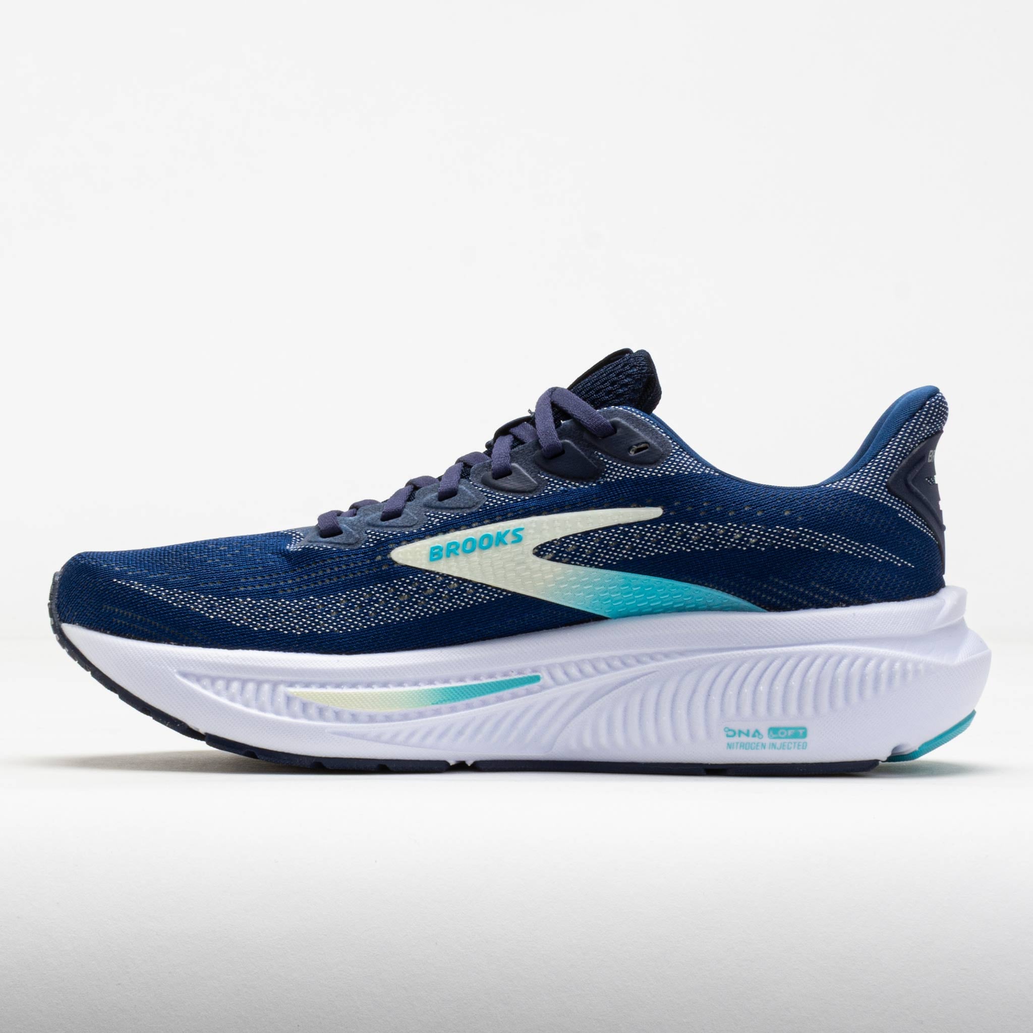 Brooks Ghost 17 Women's Navy/Green/Turquoise – Holabird Sports