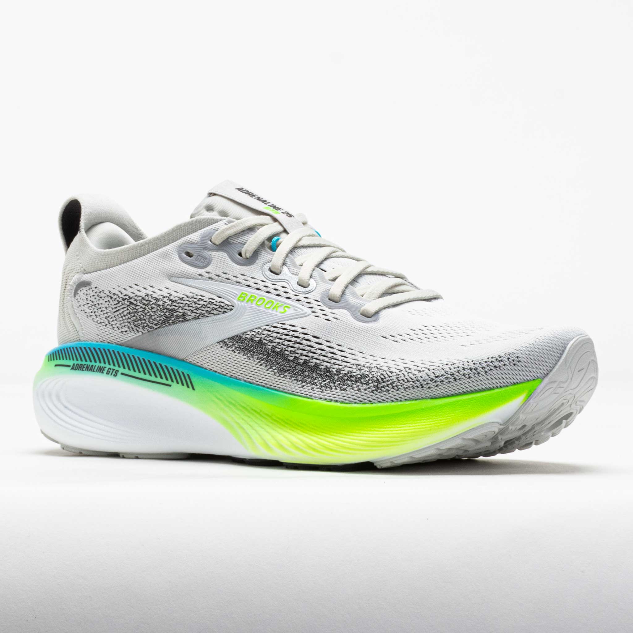 Brooks Adrenaline GTS 25 Men's Oyster/Green Gecko/Blue – Holabird