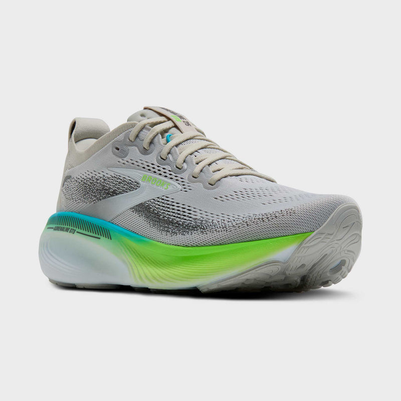 Brooks Adrenaline GTS 25 Men's Oyster/Green Gecko/Blue